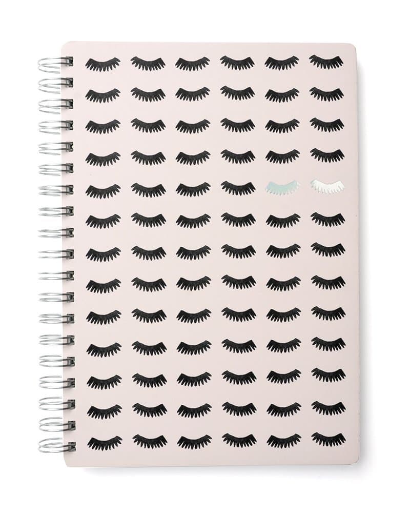 Zoomerang Eyelash Notebook