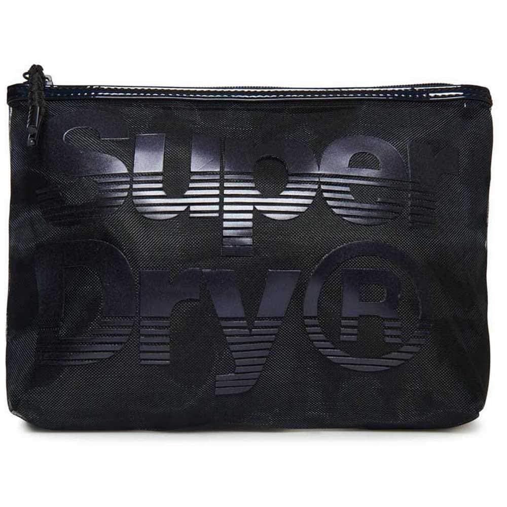 Superdry Mesh Cosmetic Bag - Black