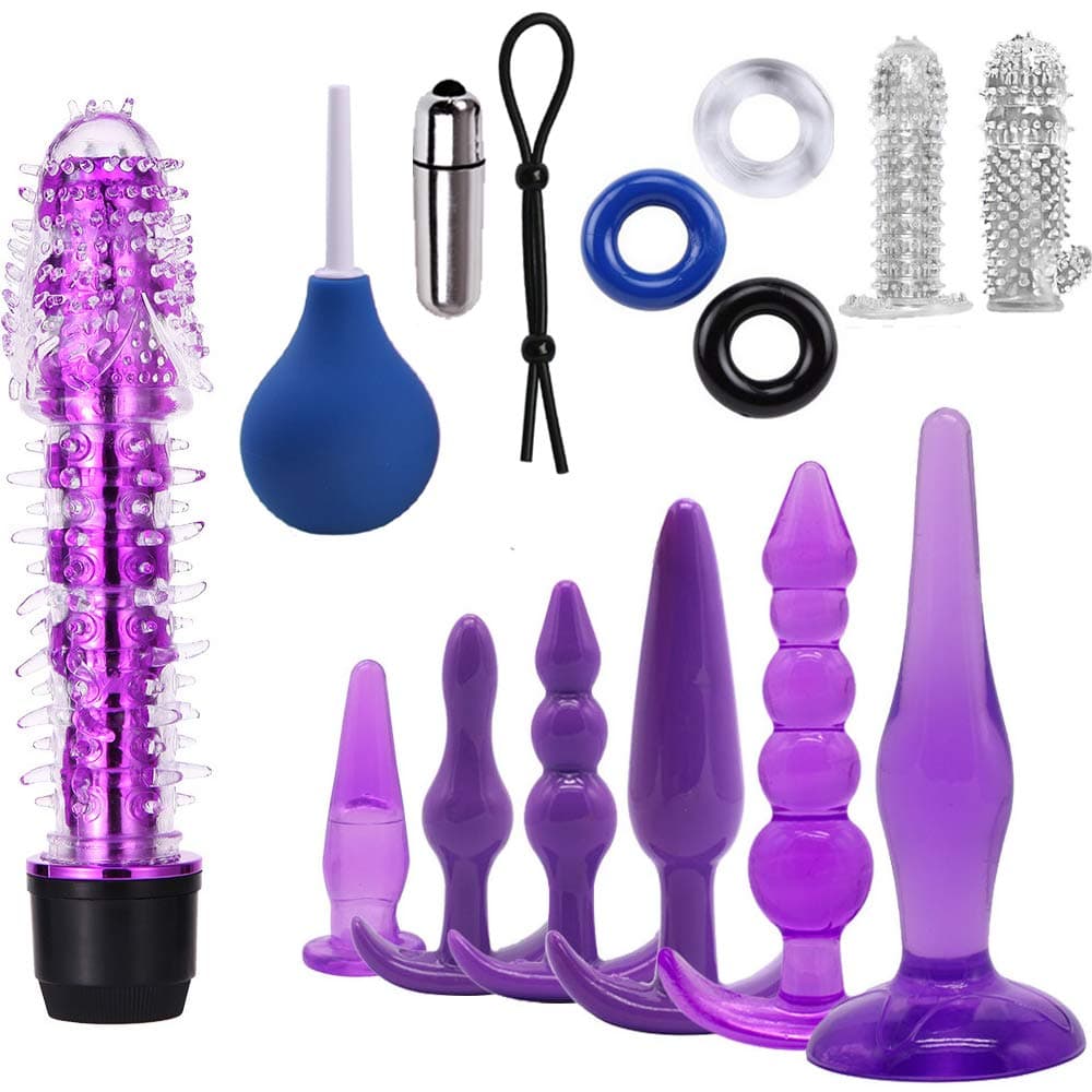 Waterproof Silicone Multi-Type Kit Pleasant Experience Butt Trainer Gay Toys Suitable for Couple Pleasure by Loxfir