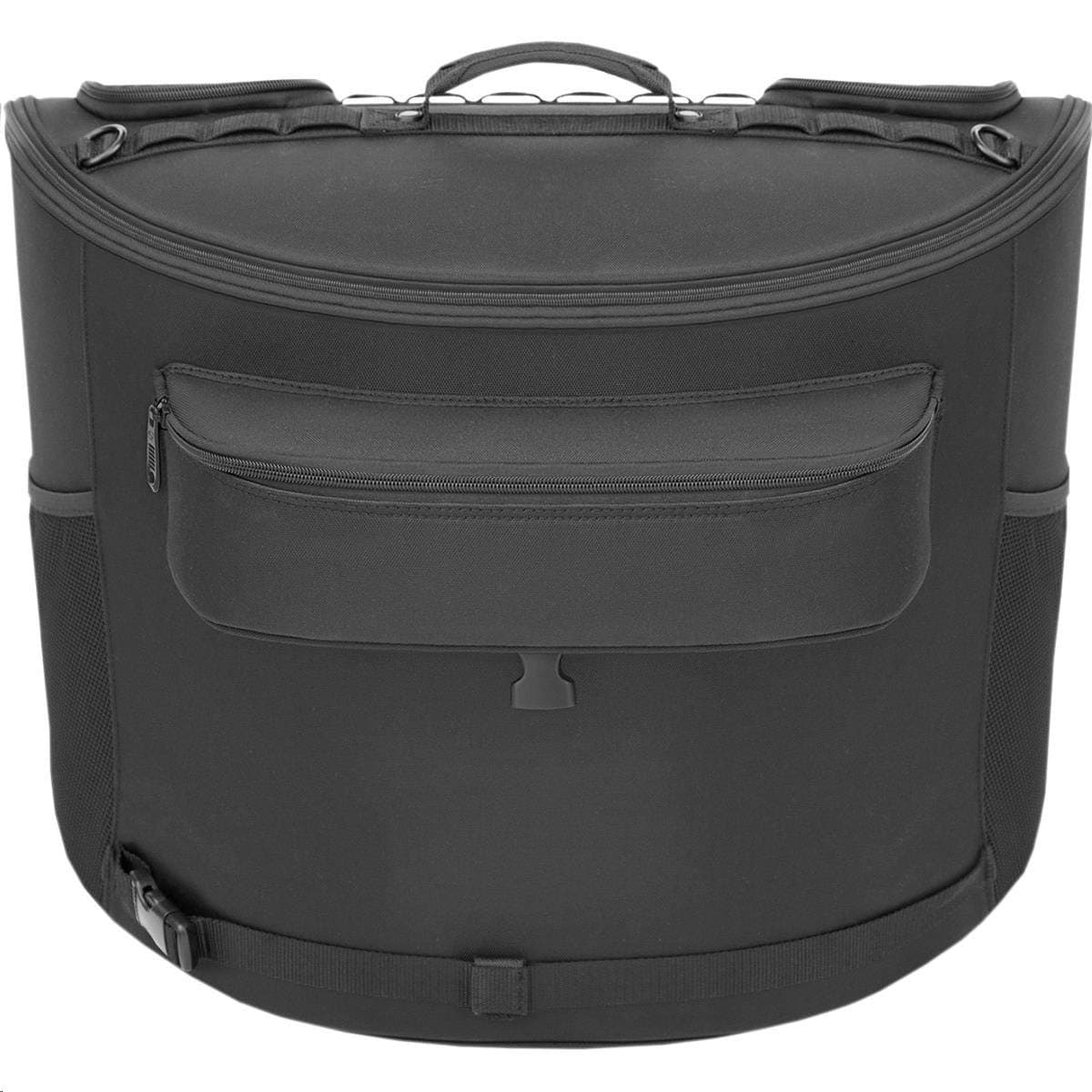 BR4100 Tactical Back Seat Street Motorcycle Tail Bags - Black/One Size