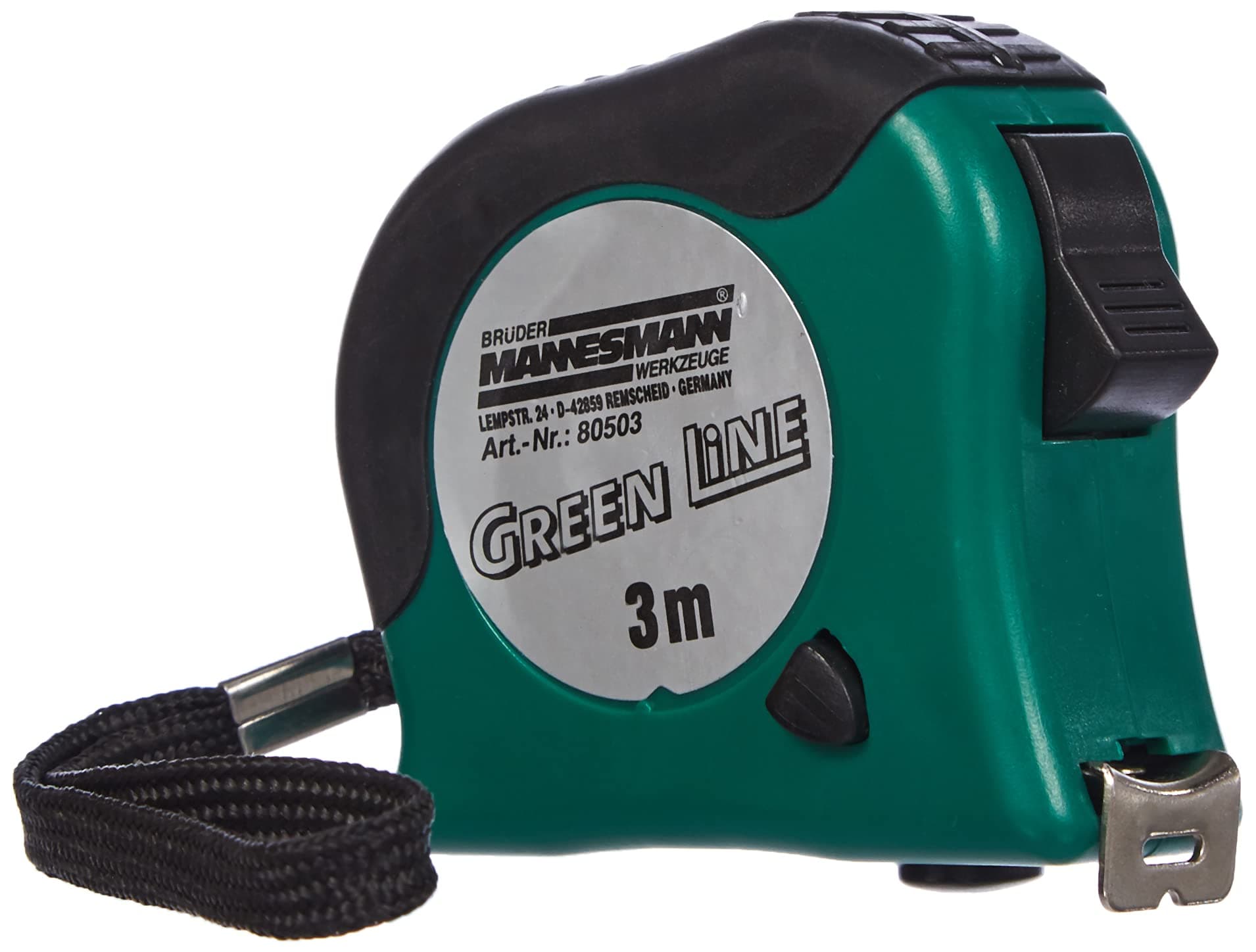 Brueder Mannesmann M80503 Steel Tape Measure