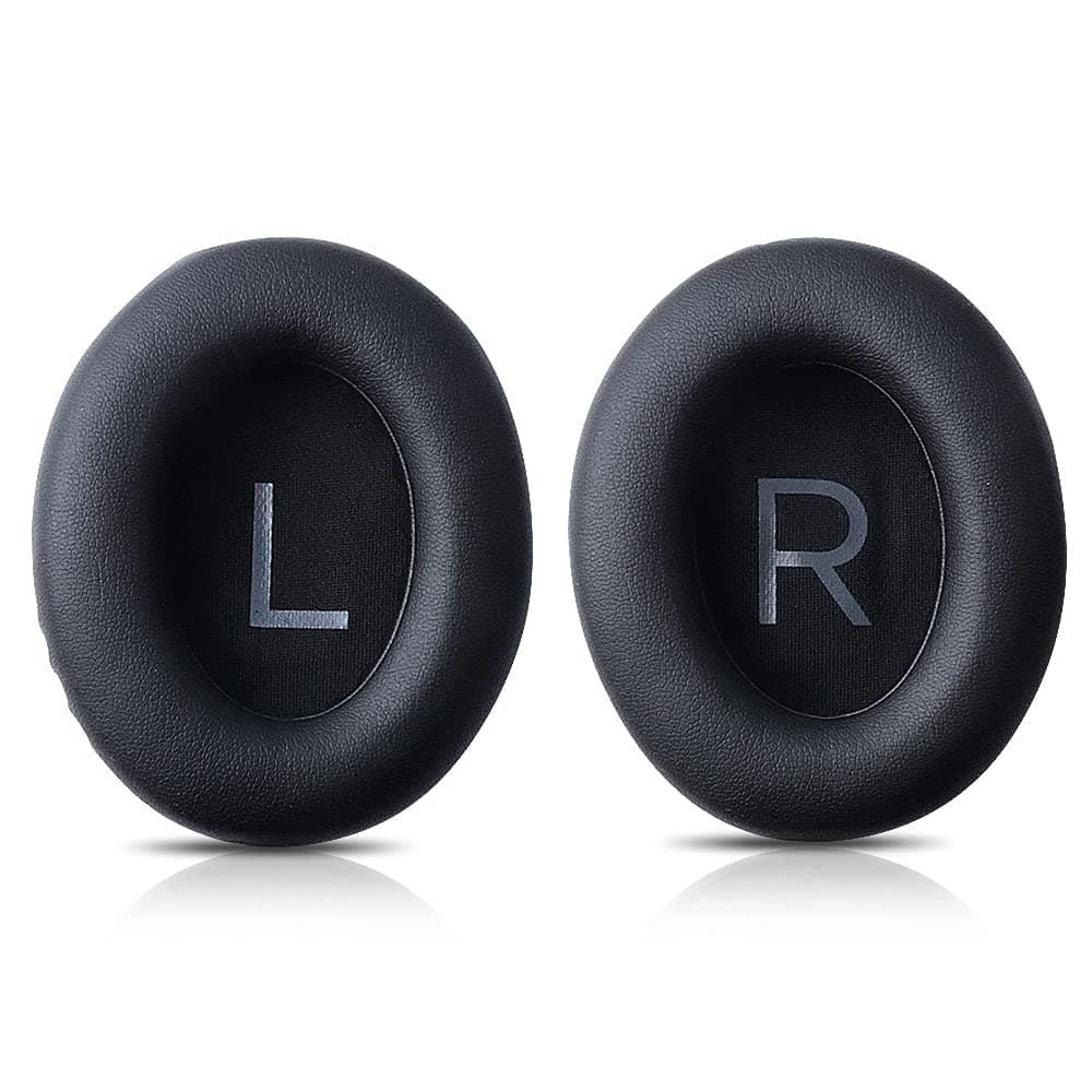 HUYUNProtein Leather Ear Pads Replacement for Bose Headphones 700, NCH700, NC700 Headphones Earpads, Headset Ear Cushion Repair Parts (Black)