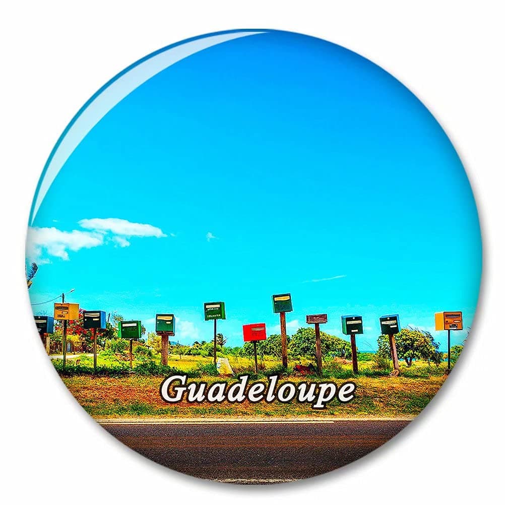 Guadeloupe Fridge Magnet Decorative Magnet Bottle Opener Tourist City Travel Souvenir Collection Gift Strong Refrigerator Sticker