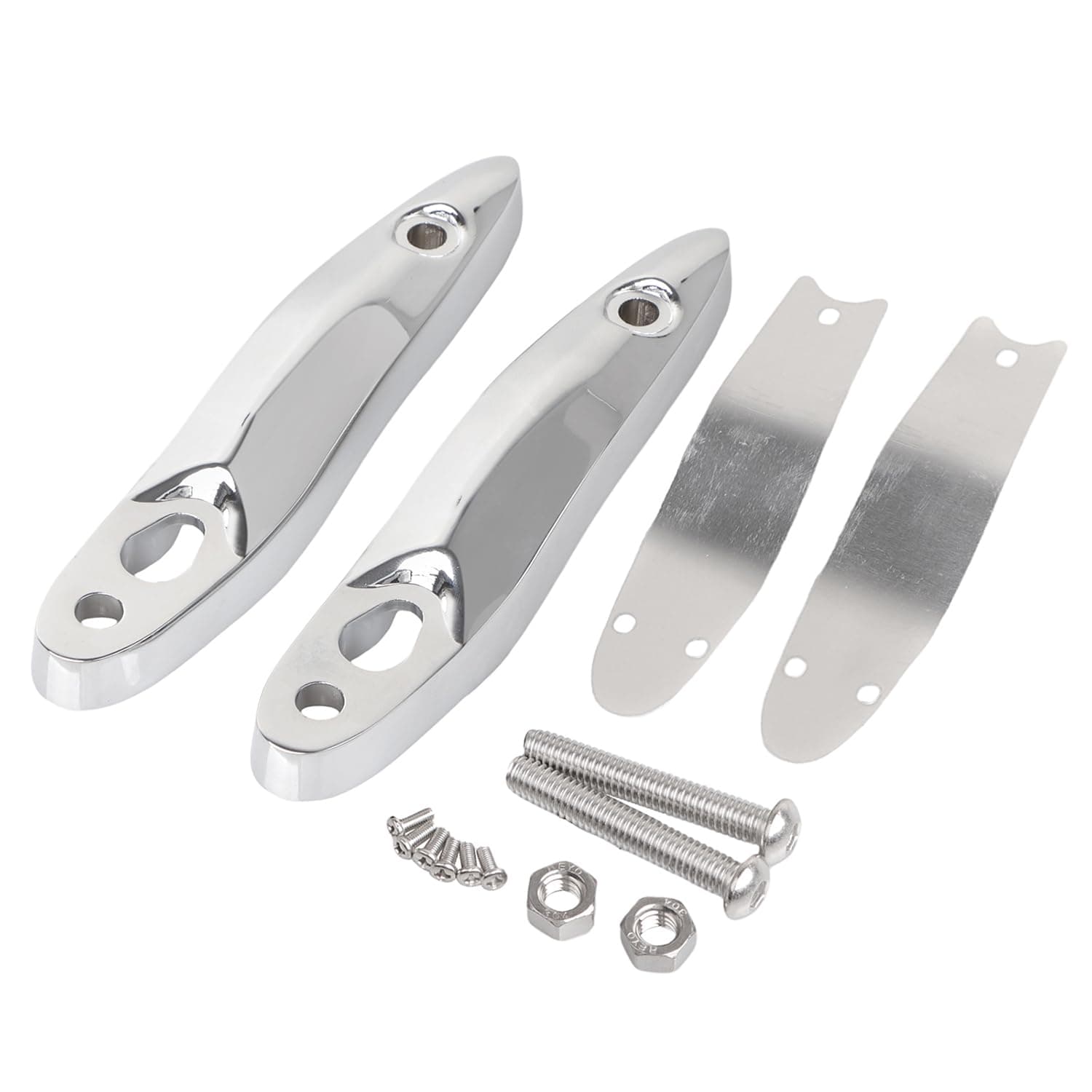 Chrome Motorcycle Rear Turn Signal Relocation Bracket Kits for Harley All Softail Fat Boy FLSTF FXST FXSTD FXSTC 2000-2023 (except FXDR)