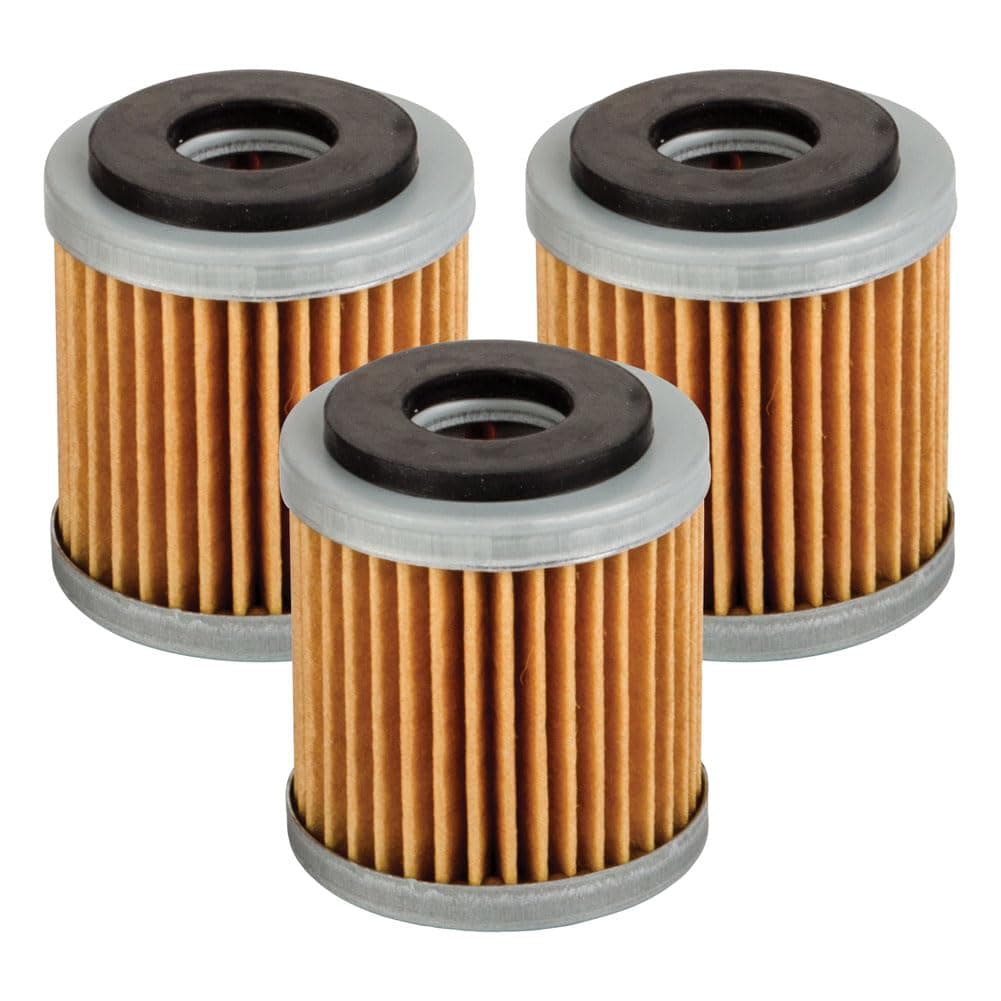 Tusk First Line Oil Filter 3‑Pack – High-Flow Replacement Compatible with Yamaha YZ250F (2003–2025) & YZ450F (2004–2025)