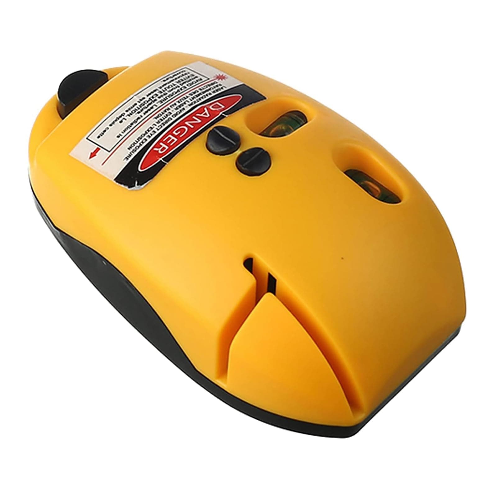 Utoolmart Level & Tool 90° Interior Range Measuring Laser Line Level Yellow Laser Mouse