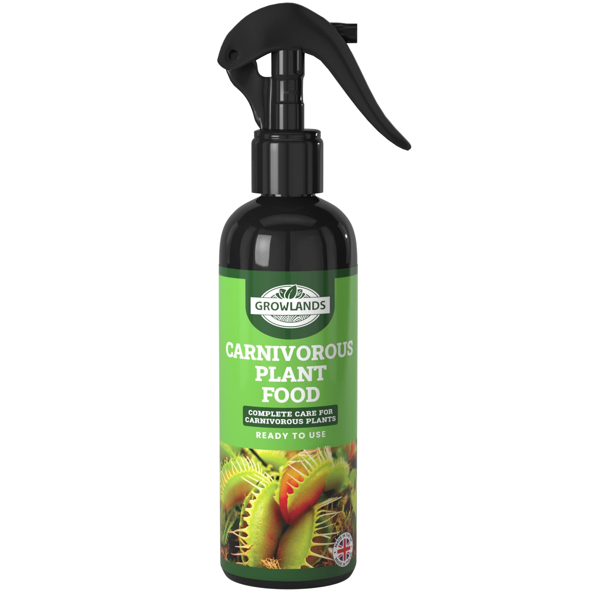 Carnivorous Plant Food Spray - 300 ml Plant Fertilizer - Designed for all Carnivorous Plants - Venus Fly Trap Food, Sundew & Pitcher Plant Food - Ready to Use Spray