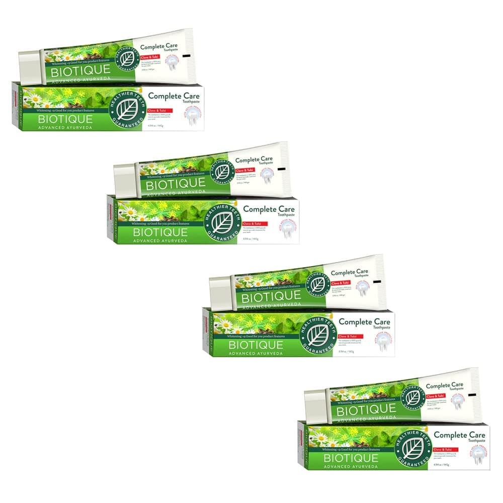 Biotique 4 Clove and Tulsi Complete Care Toothpaste -140g