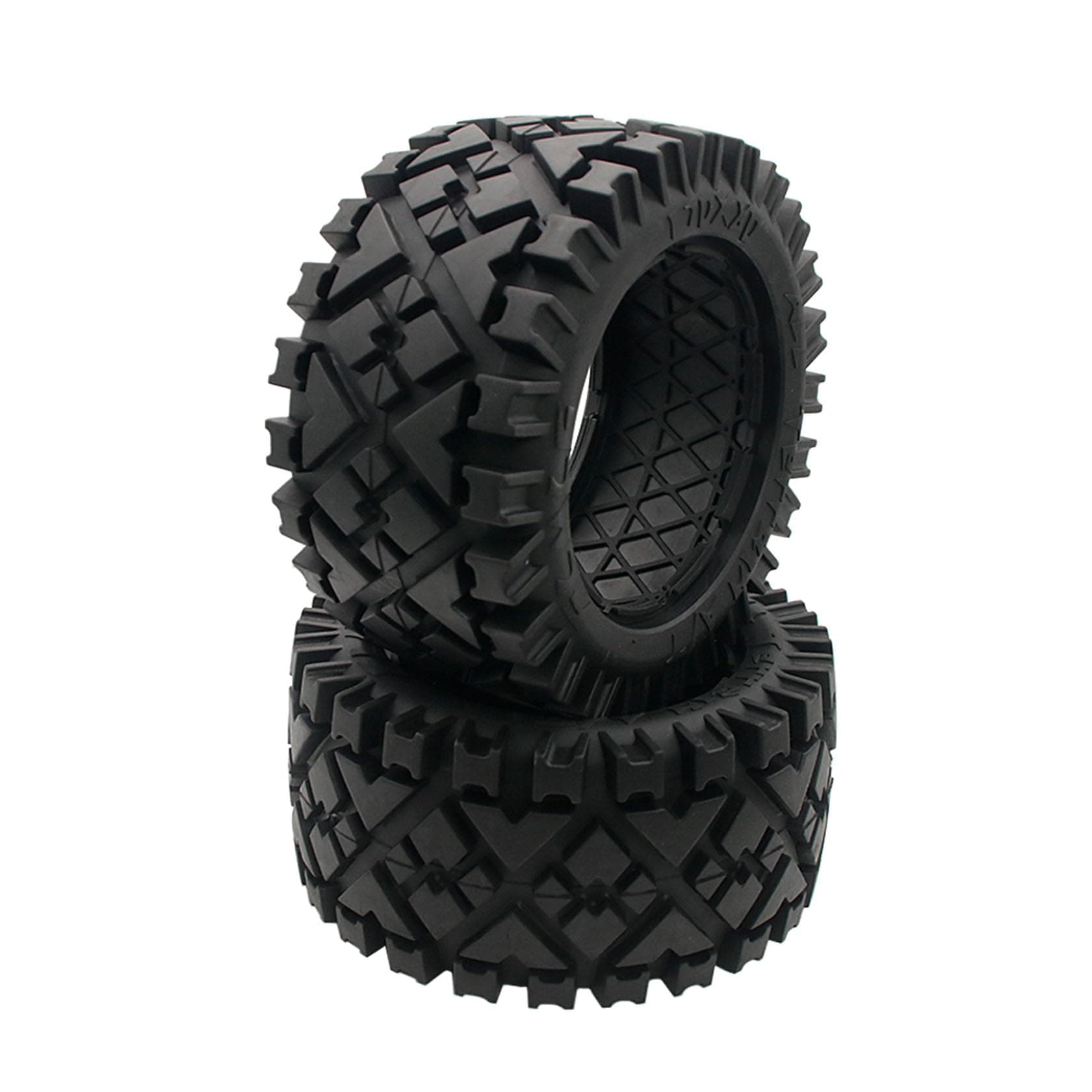 All Terrain Wheel Tires Rear Tyre Skin for 1/5 HPI ROFUN BAHA ROVAN KM Baja 5B SS Buggy Truck Rc Car Parts