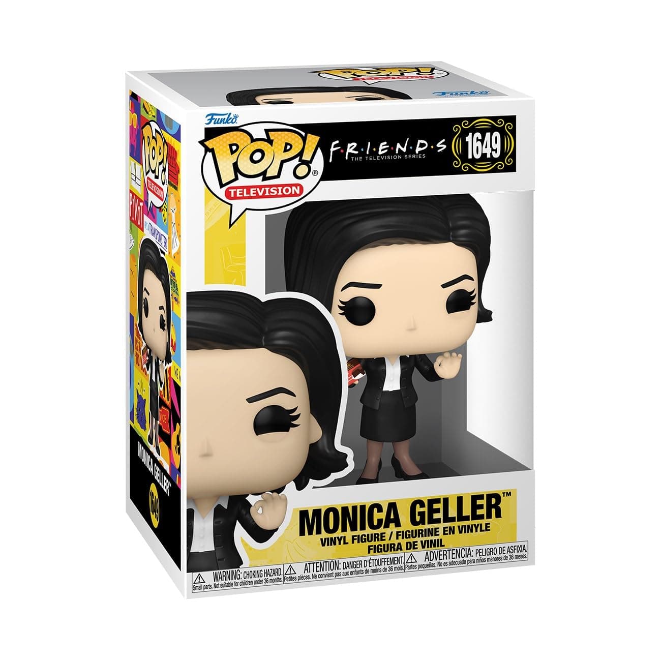 POP TV: Friends – Monica Geller - (with Mockolate) - Collectable Vinyl Figure - Gift Idea - Official Merchandise - for Kids & Adults - TV Fans - Model Figure for Collectors and Display