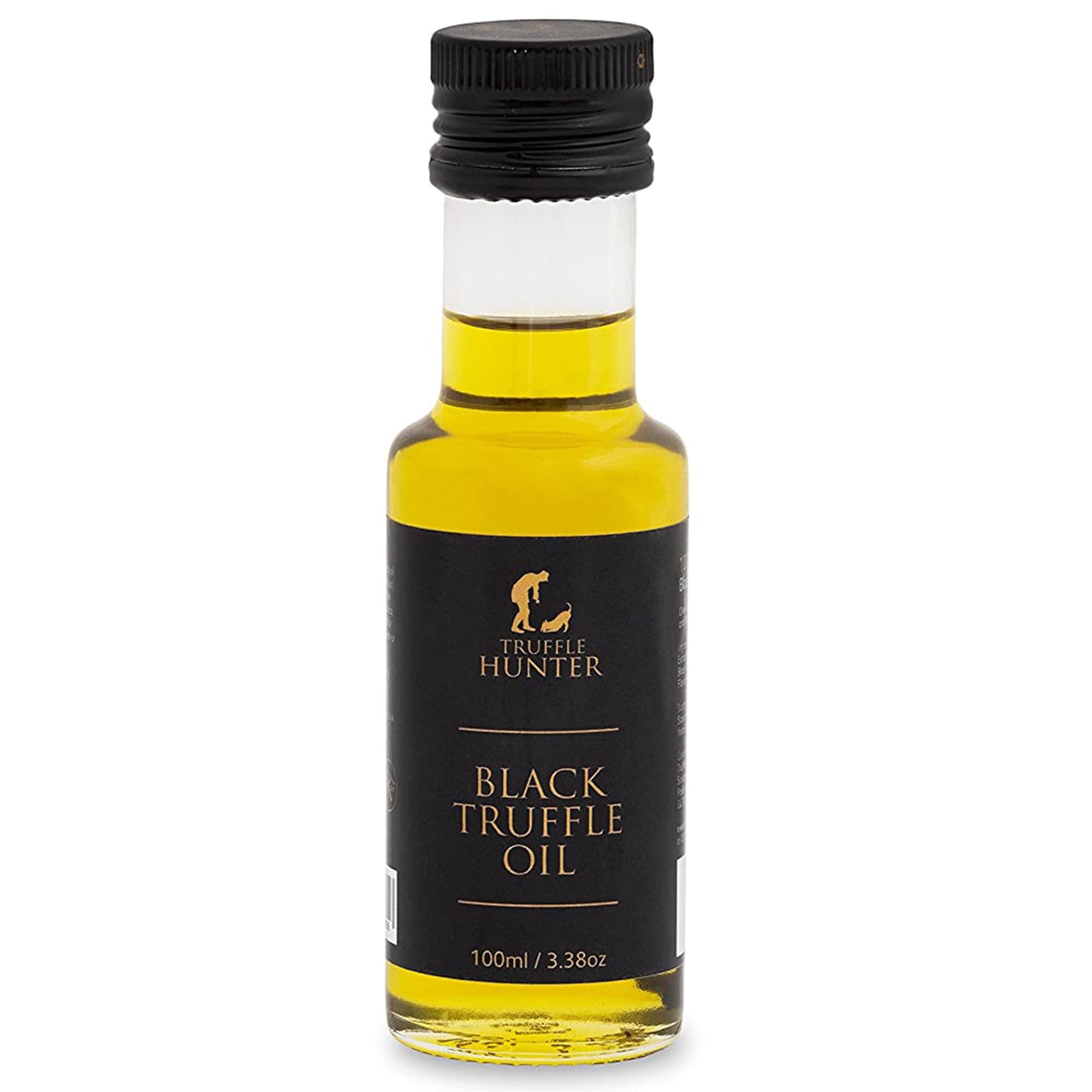 TruffleHunter - Black Truffle Oil - Extra Virgin Olive Oil for Cooking and Finishing - 100ml (Pack of 1)