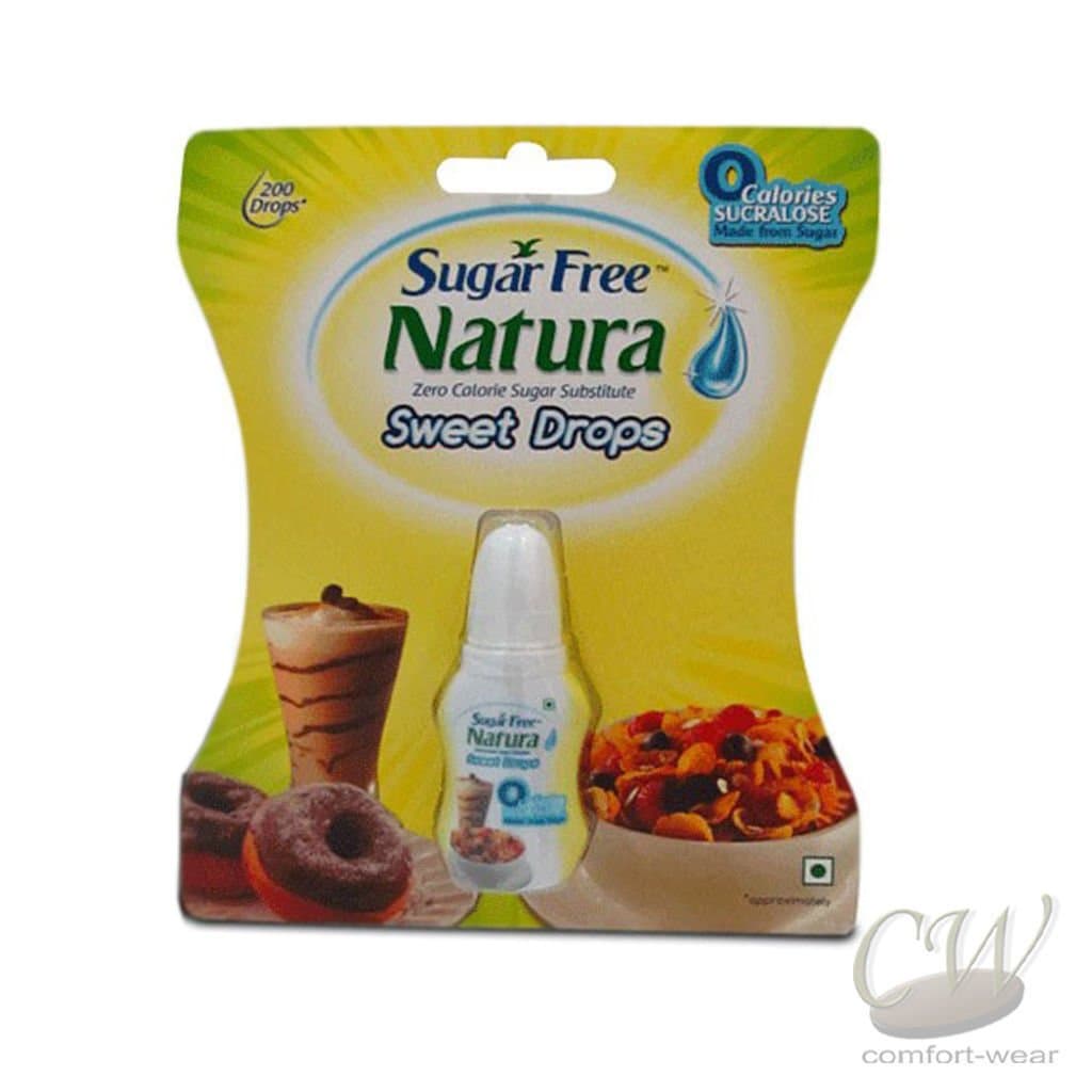 Sugar Free Natura Sweet Drops Sugar Substitute Zero Calorie Body Slimming 10gm