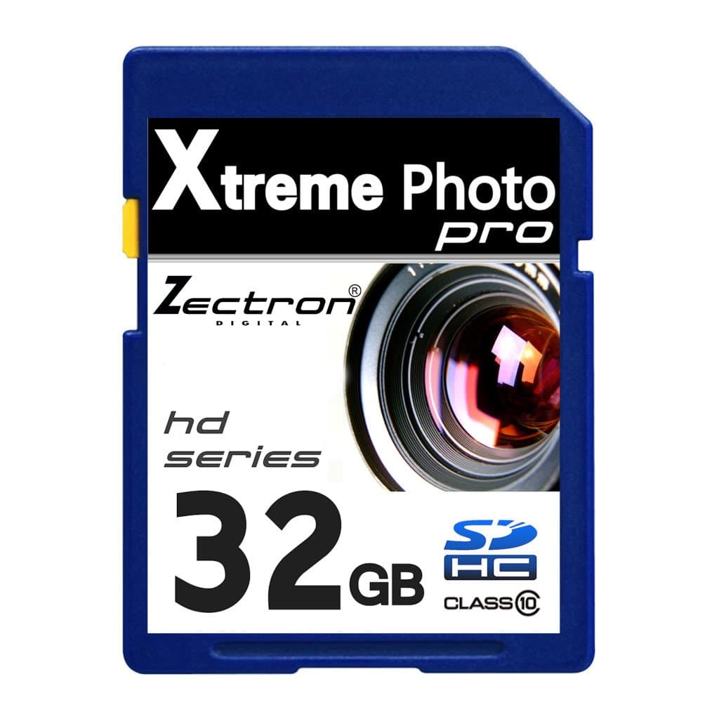 Zectron Pro Memory Card for OLYMPUS STYLUS SZ-15 compact digital camera 32GB Class 10 High Speed SDHC card