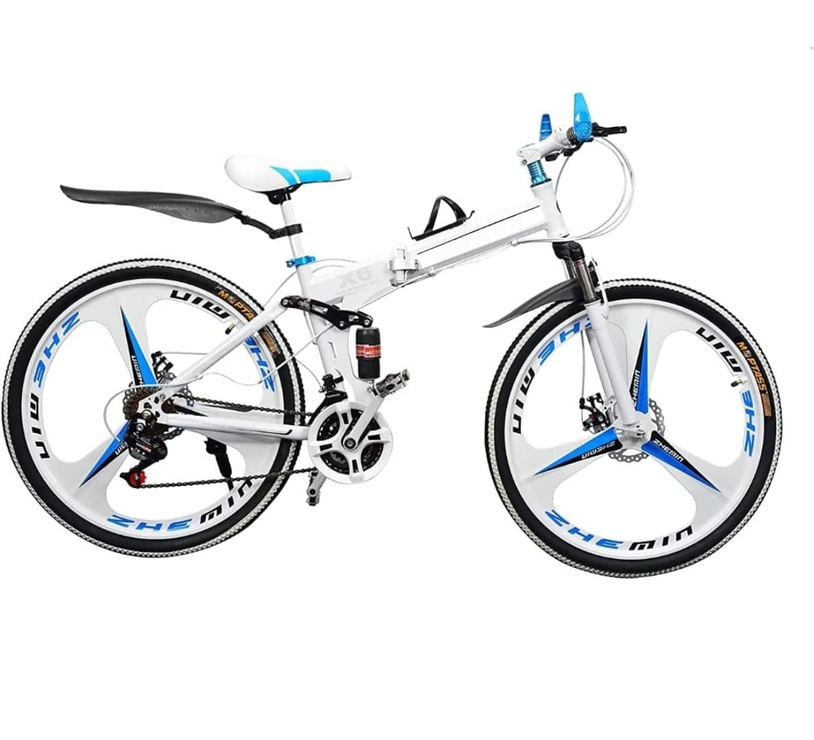 Amardeep cycles Blix 26Inches Sports Folding Mountain Cycle (1 Year Frame Warranty) (White)