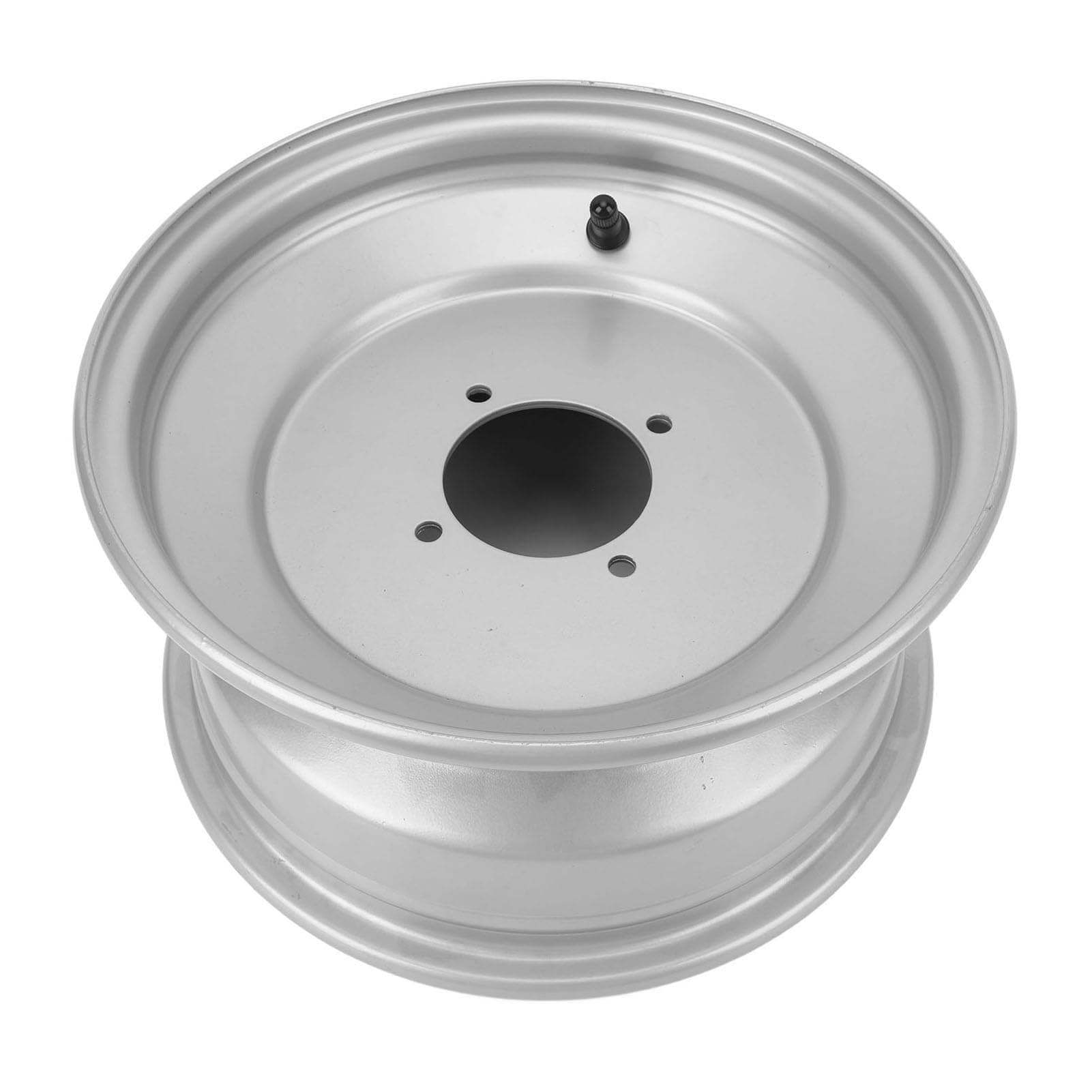 gernie ATV Wheel Rim, 21X7-10 Front ATV Wheel Tire Rim 10in 4 Studs Metal Alloy Go Kart Wheel Rim for Go Kart Quad Dirt Bike Ride On Mower, Easy Installation, Versatile Use