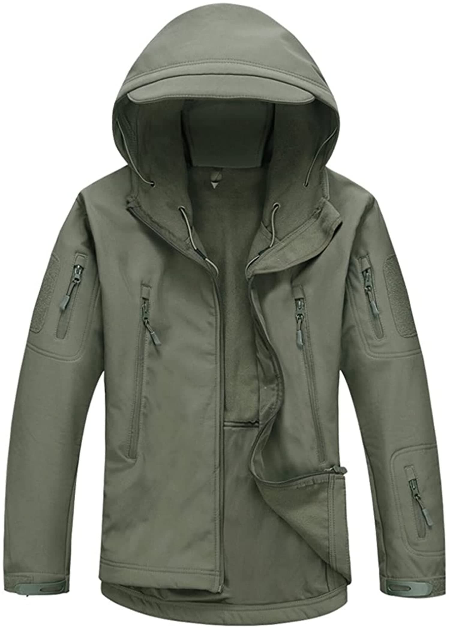 Men's Soft Shell Jacket  Army Green