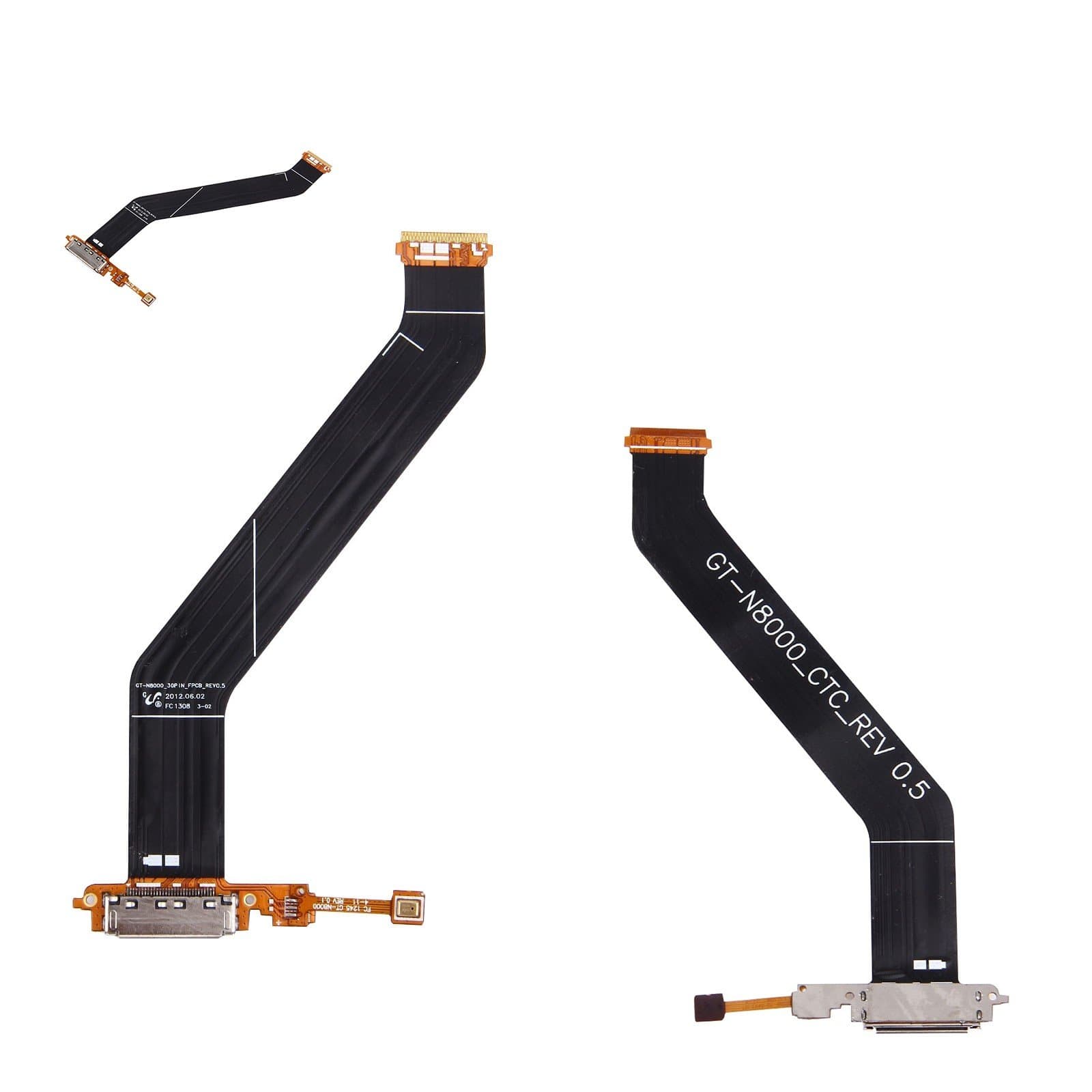Replacement Charging Connector Flex Cable Charging Port Dock Flat for SAMSUNG GALAXY NOTE 10.1 GT-N8000 GT-N9000