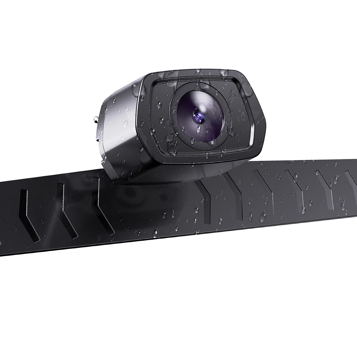 Wired Backup Camera 9 inch Monitor for Cars and Trucks, Xroose Rearview Parking Vehicle Camera High Definition Night Vision IP69K Waterproof License Plate Mounted Optimum 152˚ Wide View for Safety