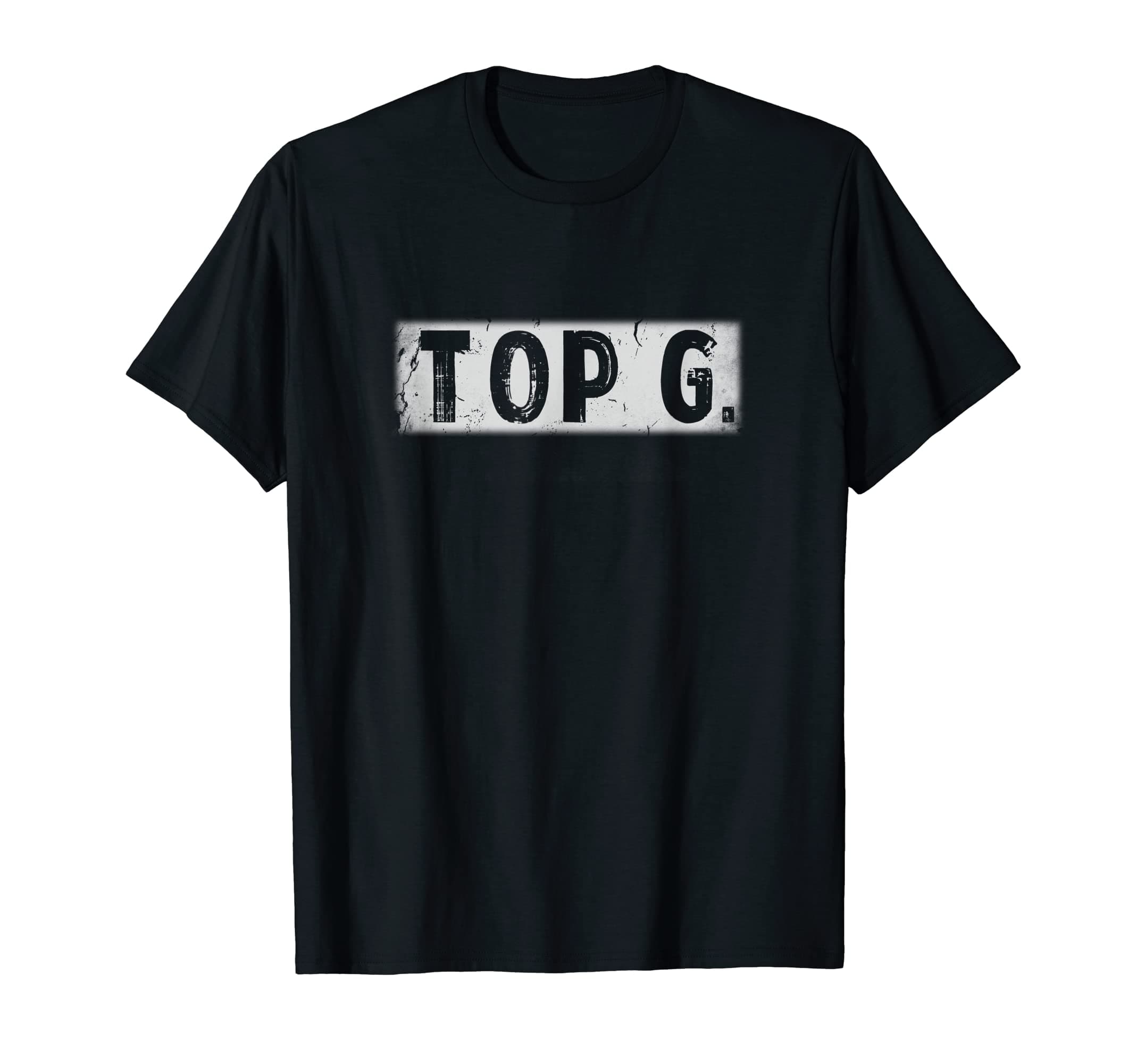 Top G big boss.Top g alpha male Vintage white box logo T-Shirt