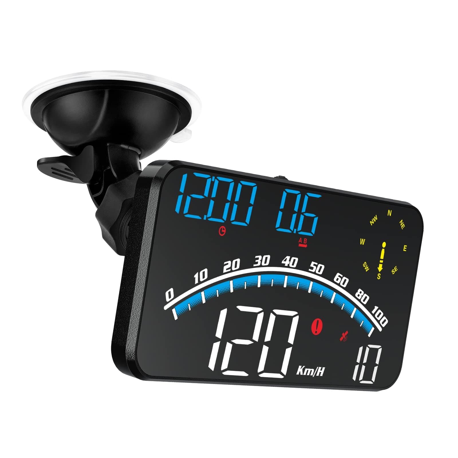 wiiyii Digital GPS Speedometer, HUD Head Up Display for Car, Upgraded 5.5" large-screen, Suitable for All Vehicles