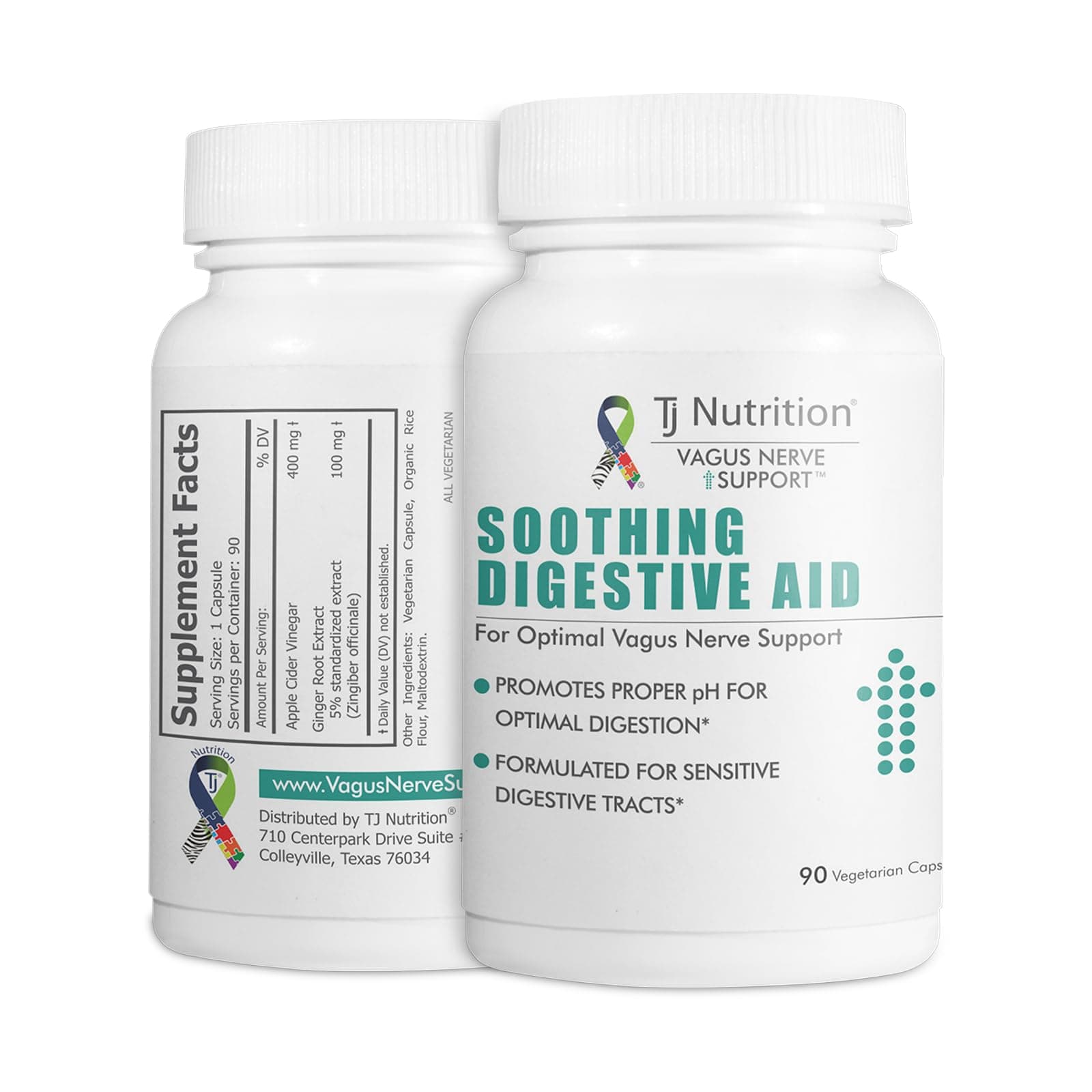 Soothing Digestive Aid - Vagus Nerve Support™ Promotes Proper pH for Optimal Digestion