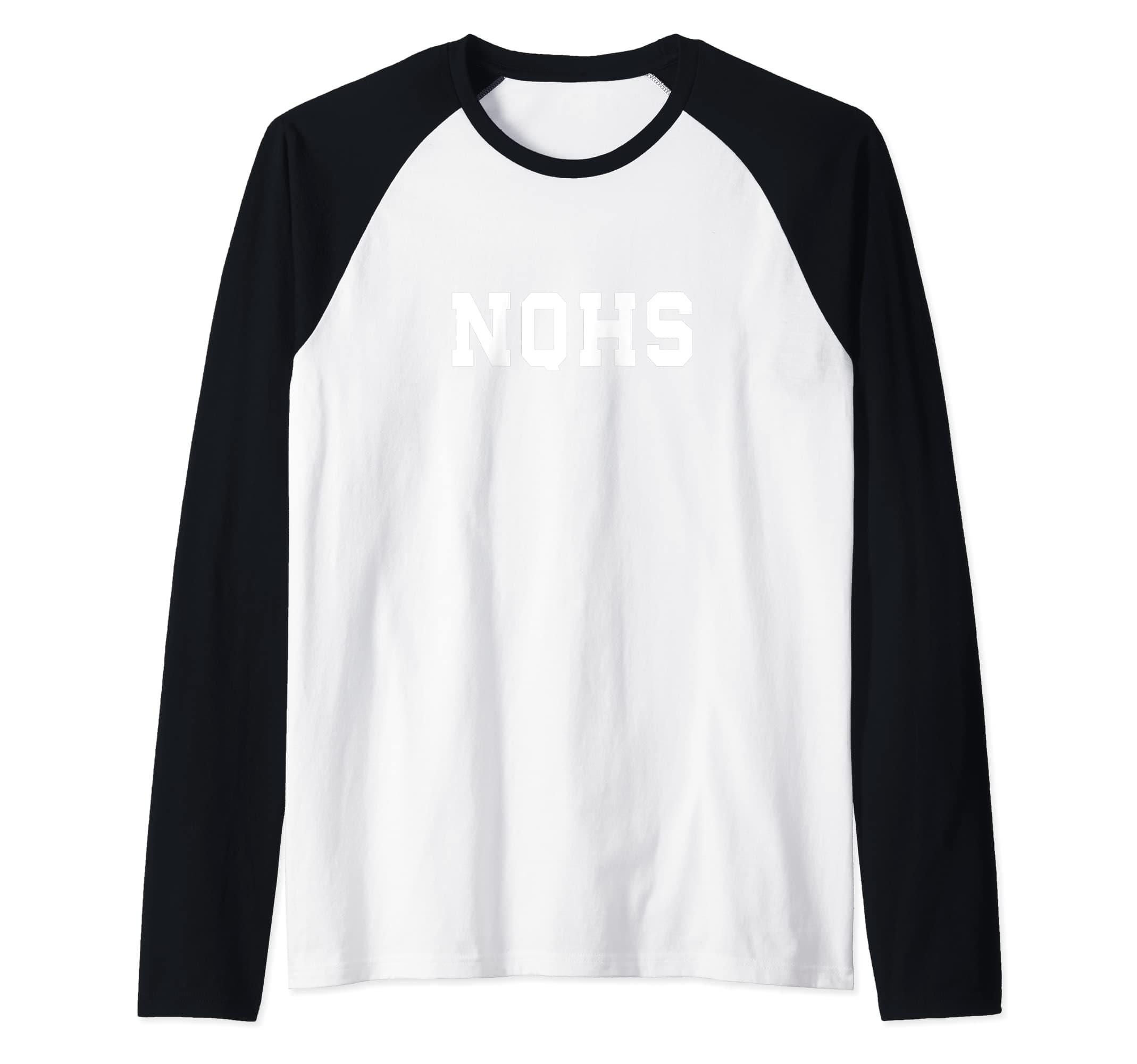NQHS High School Raglan Baseball Tee