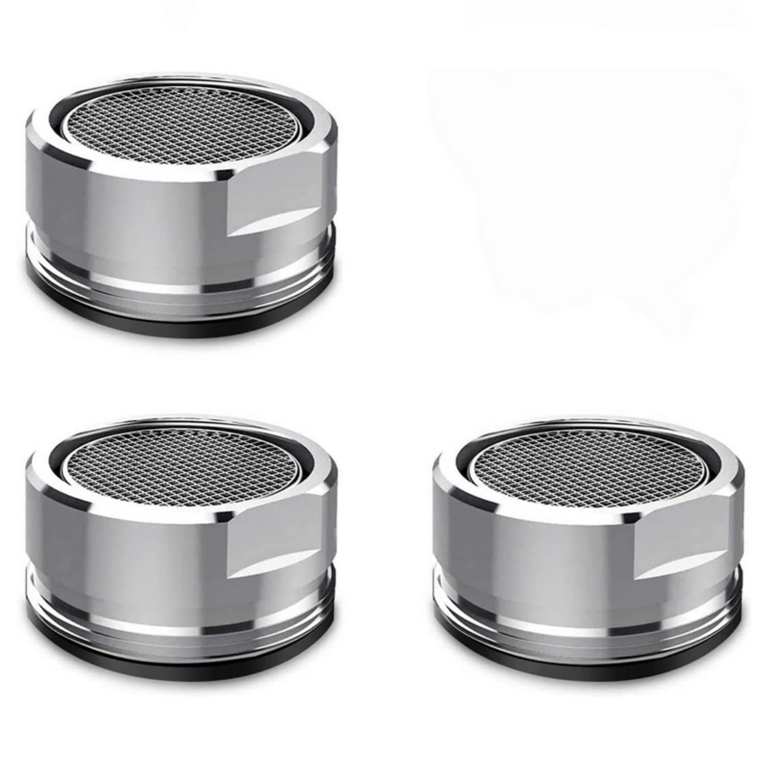 SKEIDO 3 Pack Kitchen Tap Head Water-Saving Adjustable Swivel Faucet Tap Aerator Filter Faucet Sprayer Head Extension Effective Devicefor Bathroom Kitchen Sink Spray Tap Attachment