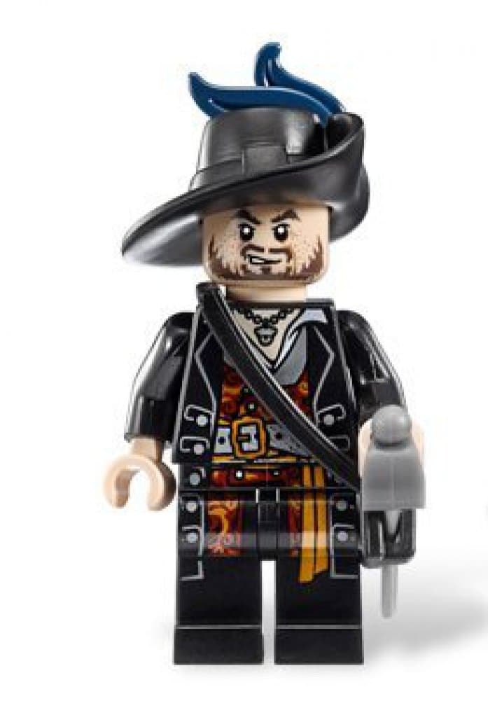 Hector Barbossa - Lego Pirates of The Caribbean Minifigure