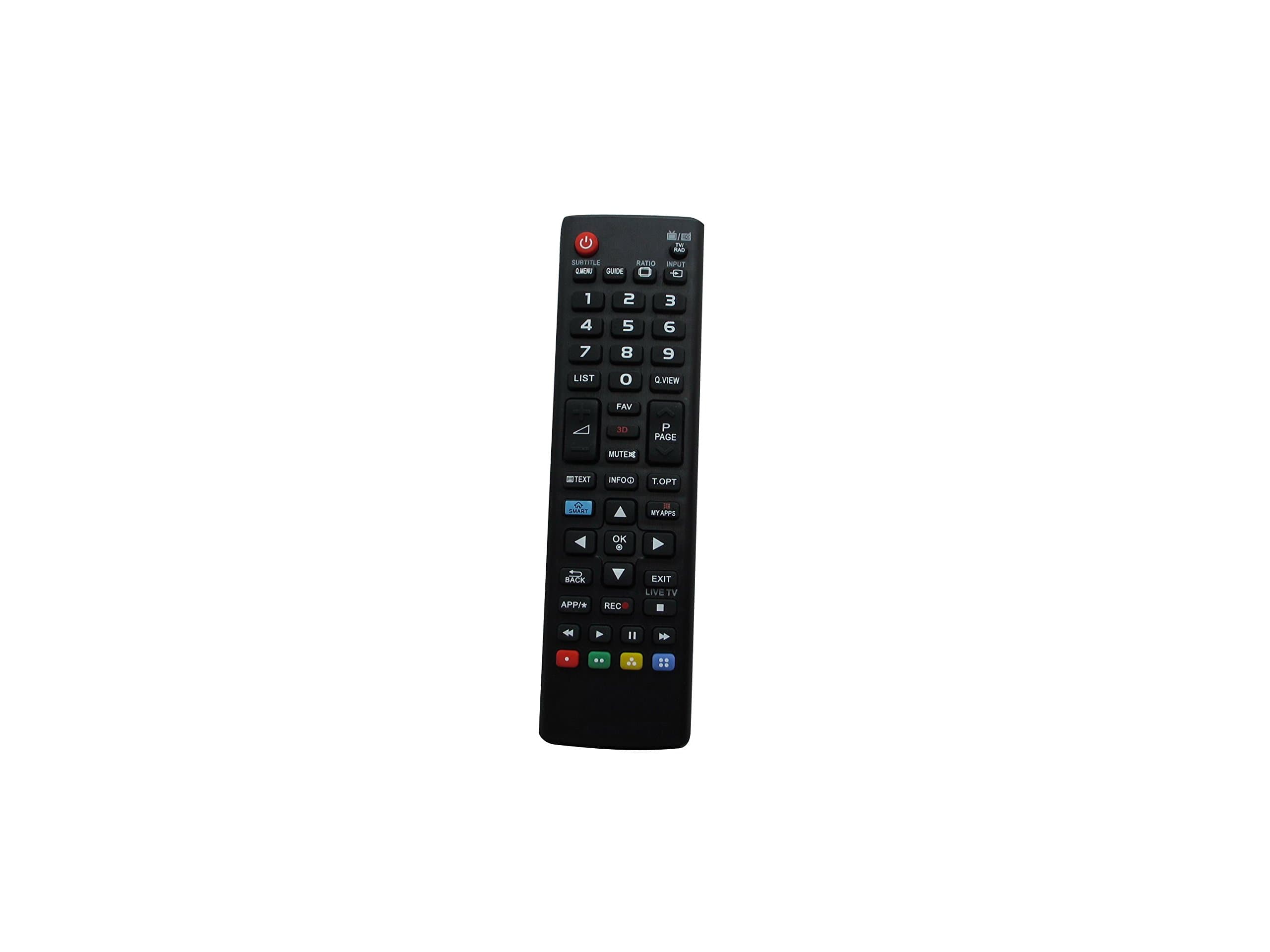 HCDZ Replacement Remote Control for LG 42LB570 42LB580 42UB820 47LB570 47LB580 49UB820 49UB830 50LB570 50LB580 42LB570 32LB563B 32LB515A 55LN5200-UB 32LN520B 42LN5204 Plasma Smart HD LCD LED TV