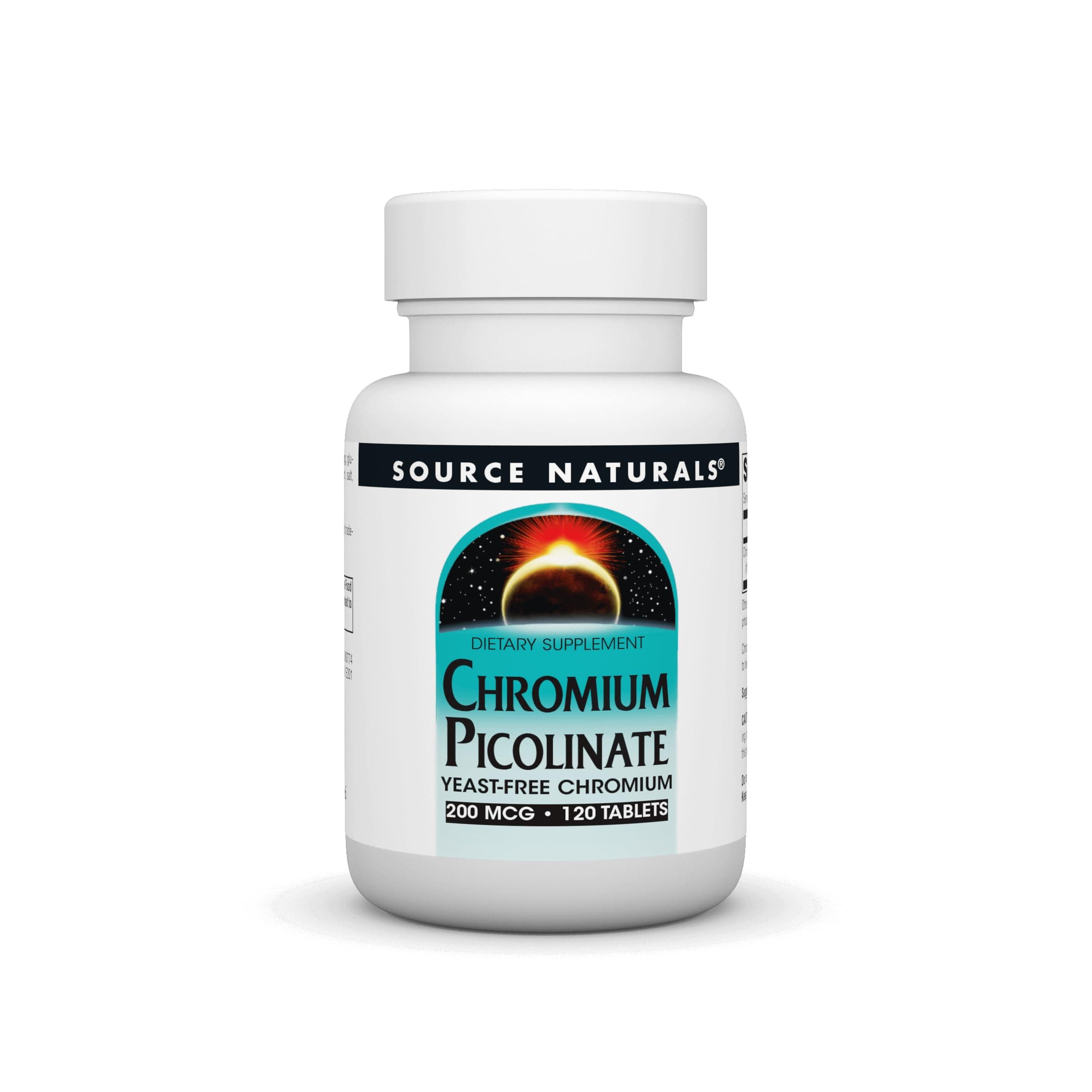 Chromium Picolinate 200 Mcg Tablet, 120 Count