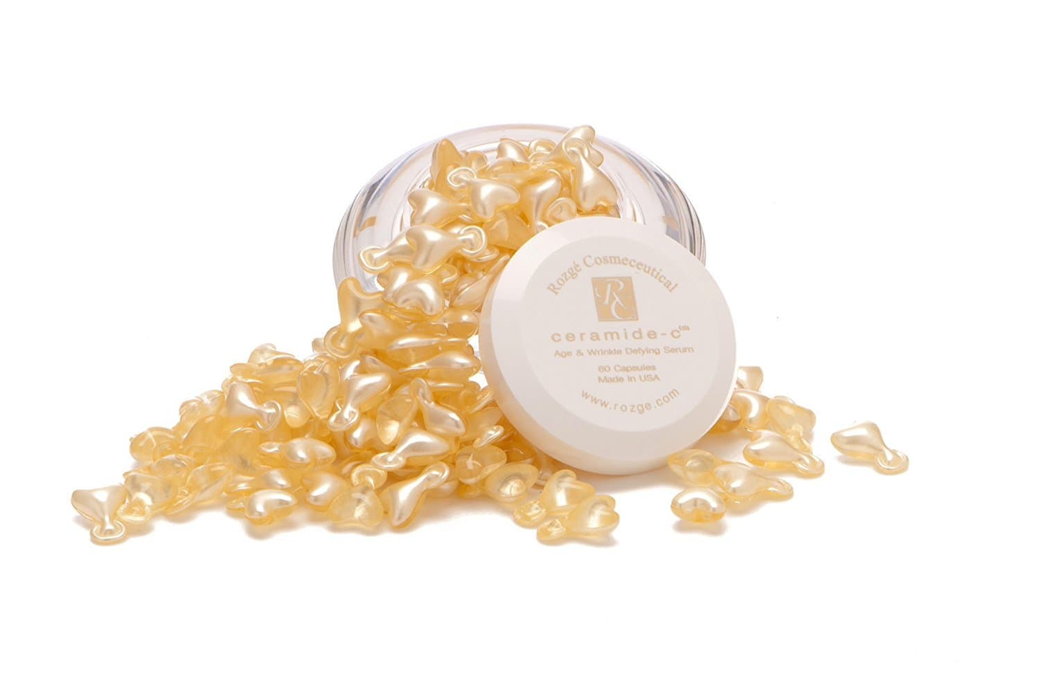 Rozge Cosmeceutical Ceramide C Age & Wrinkle Defying Serum 60 caps