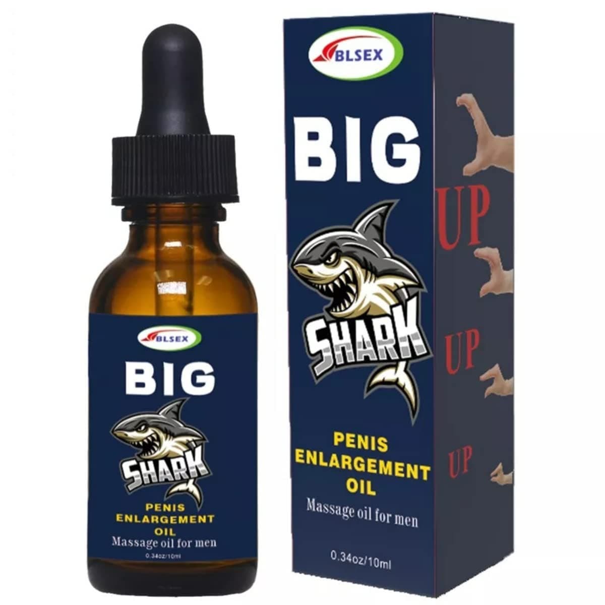Men's Enlargement Oil, Increase XXXL Growth Enlarge Massage for Male 10ml (F360-BIG Oil)
