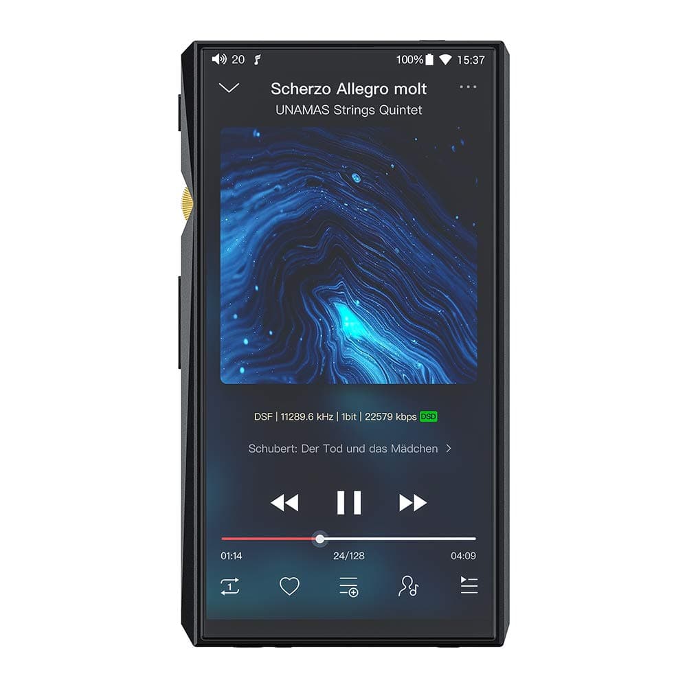 FiiO M11 Pro Android Hi-Res Lossless MP3 Music Player with Dual AK4497, THX AAA amp, aptX/atpX HD/LDAC/Bluetooth/DSD/Tidal/Spotify/5G WiFi/4.4 Balance Output and Full Touch Screen