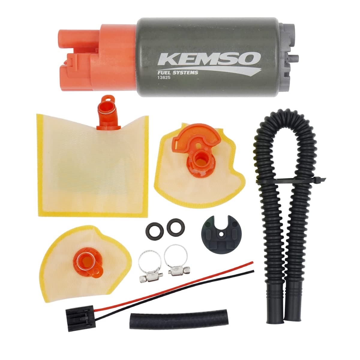 KEMSO 340LPH High Performance Fuel Pump for Subaru B9 Tribeca 2006-2008 ● Baja 2003-2006 ● BRZ 2012-2023 ● Forester 1998-2007/2011-2023 ● Impreza 1998-2023 ● Justy 1991-1994