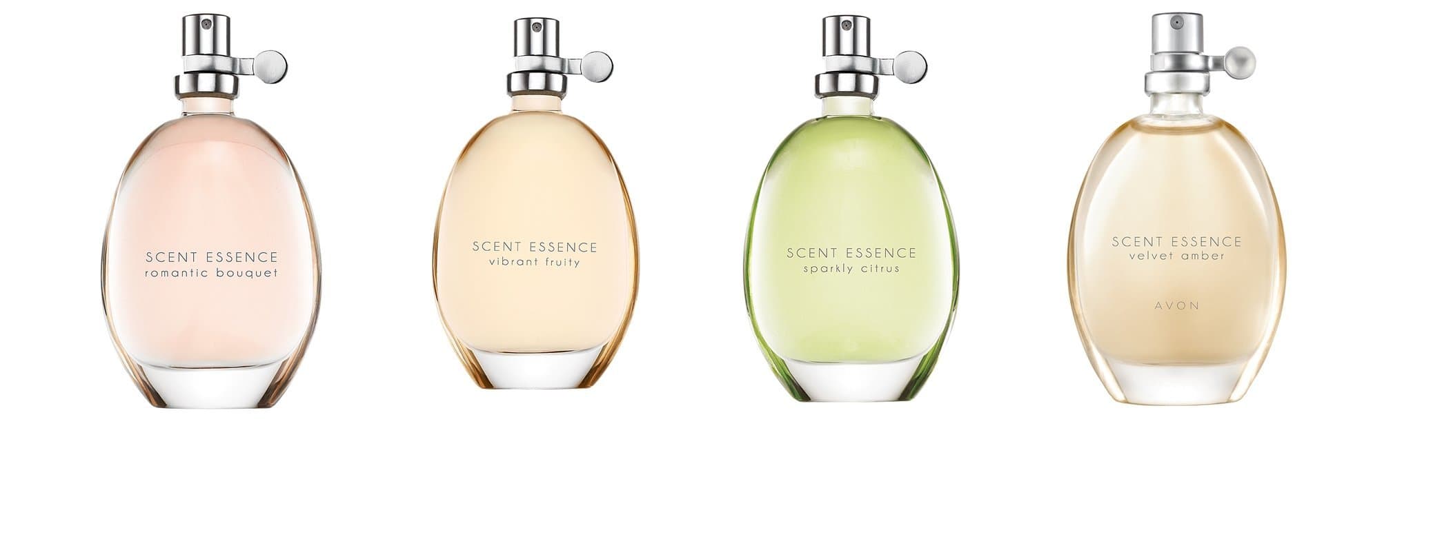 30ml x 4 Romantic Bouquet, Vibrant Fruity, Sparkly Citrus, Romantic Bouquet Eau de Toilette Spray