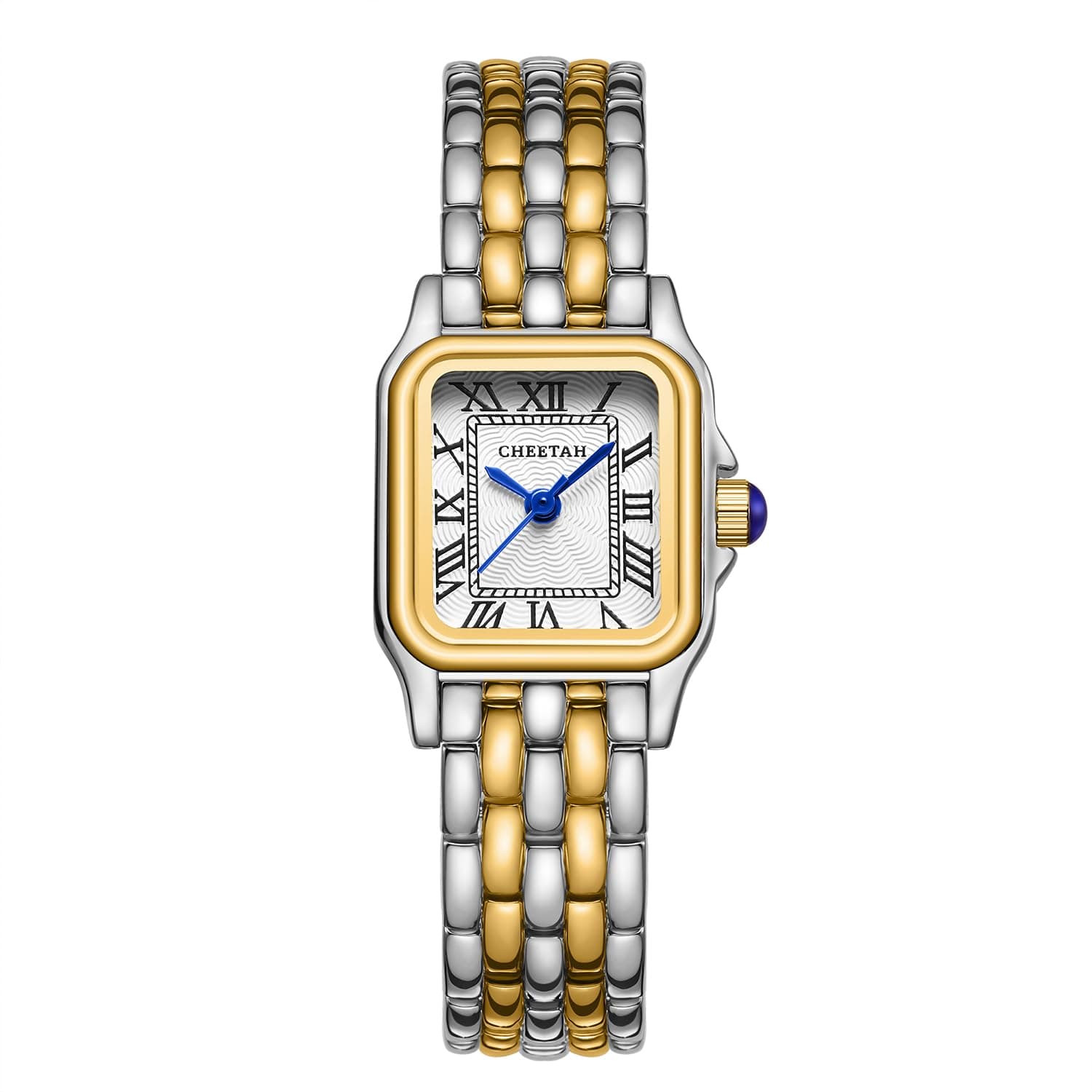 – Small Ladies Watches for Women Analogue Quartz Womens Watch with Vintage Bracelet, Rectangular Case Roman Dial Digital Waterproof Wrist Watch for Women Girls