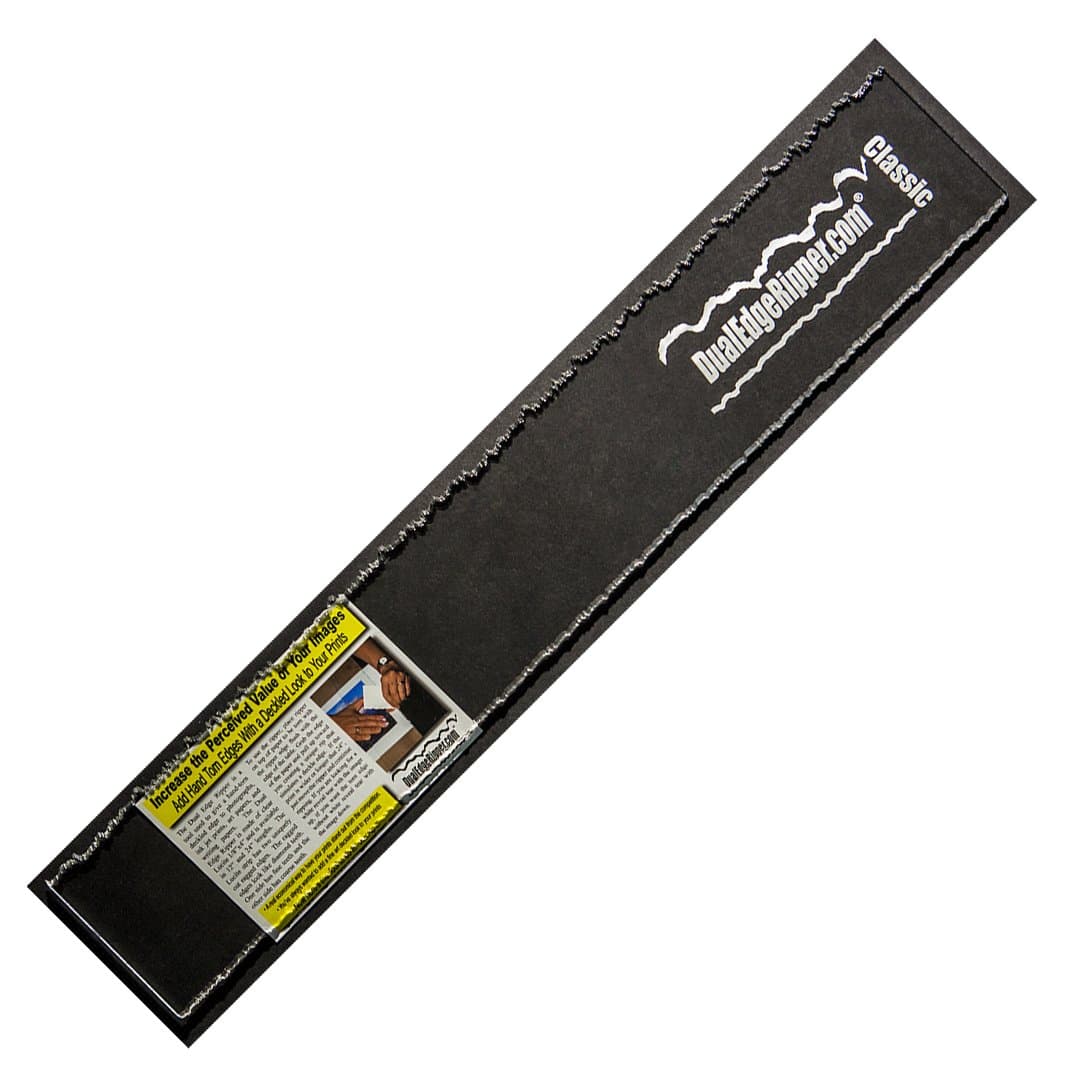 Dual Edge Ripper Classic Watercolor Paper Deckle Edge Tool 1-24 inch