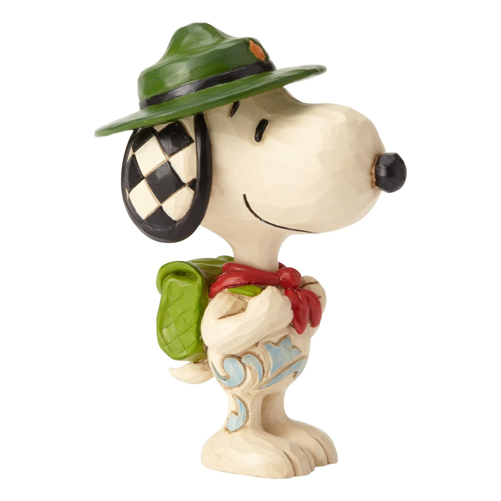 EnescoPeanuts By Jim Shore Snoopy Boy Scout Mini Figurine