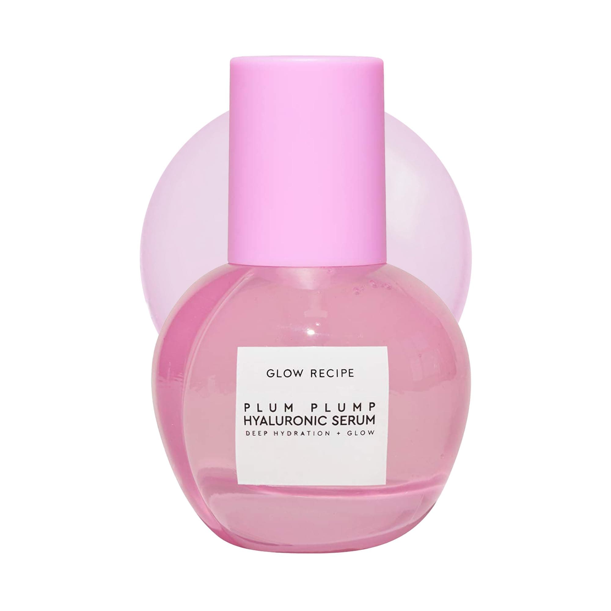 Plum Plump Hyaluronic Acid Serum, Hydrating + Plumping Face Serum, Korean Serum with Vitamin B5, Barrier Support + Antioxidants, Vegan (30ml)