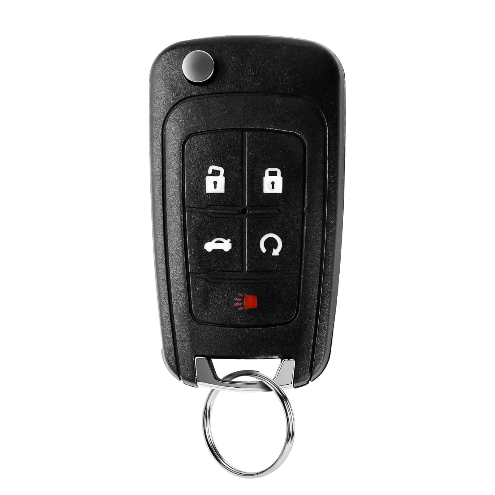 OGATOO Flip Key Fob Replacement Keyless Entry Remote Control Fits for Chevy Equinox Camaro Impala Cruze Sonic Malibu/ GMC Terrain/ Buick Lacrosse Regal Verano Encore Allure 2010-2019, OHT01060512