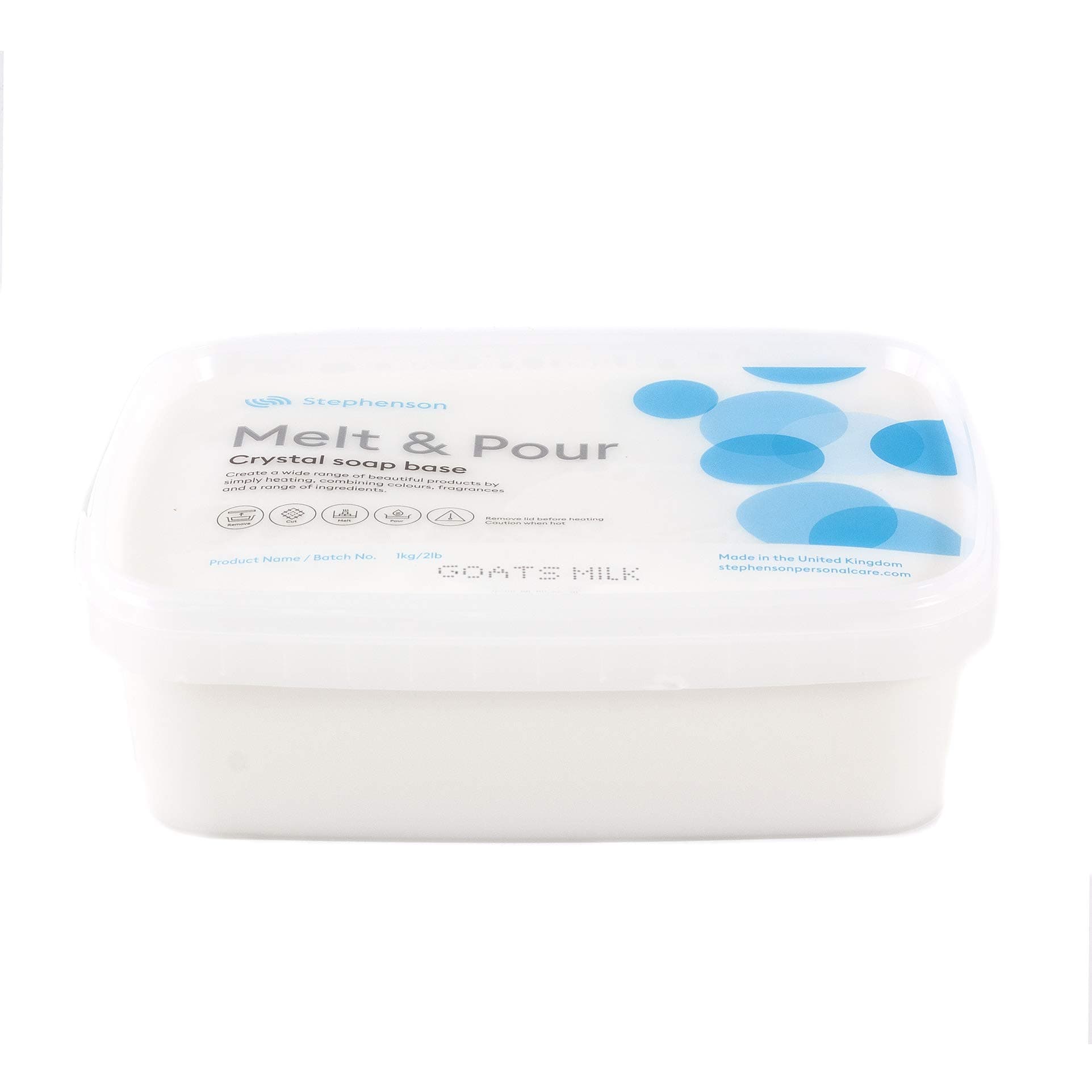 Mystic Moments Melt and Pour Soap Base Goat's Milk - 1Kg