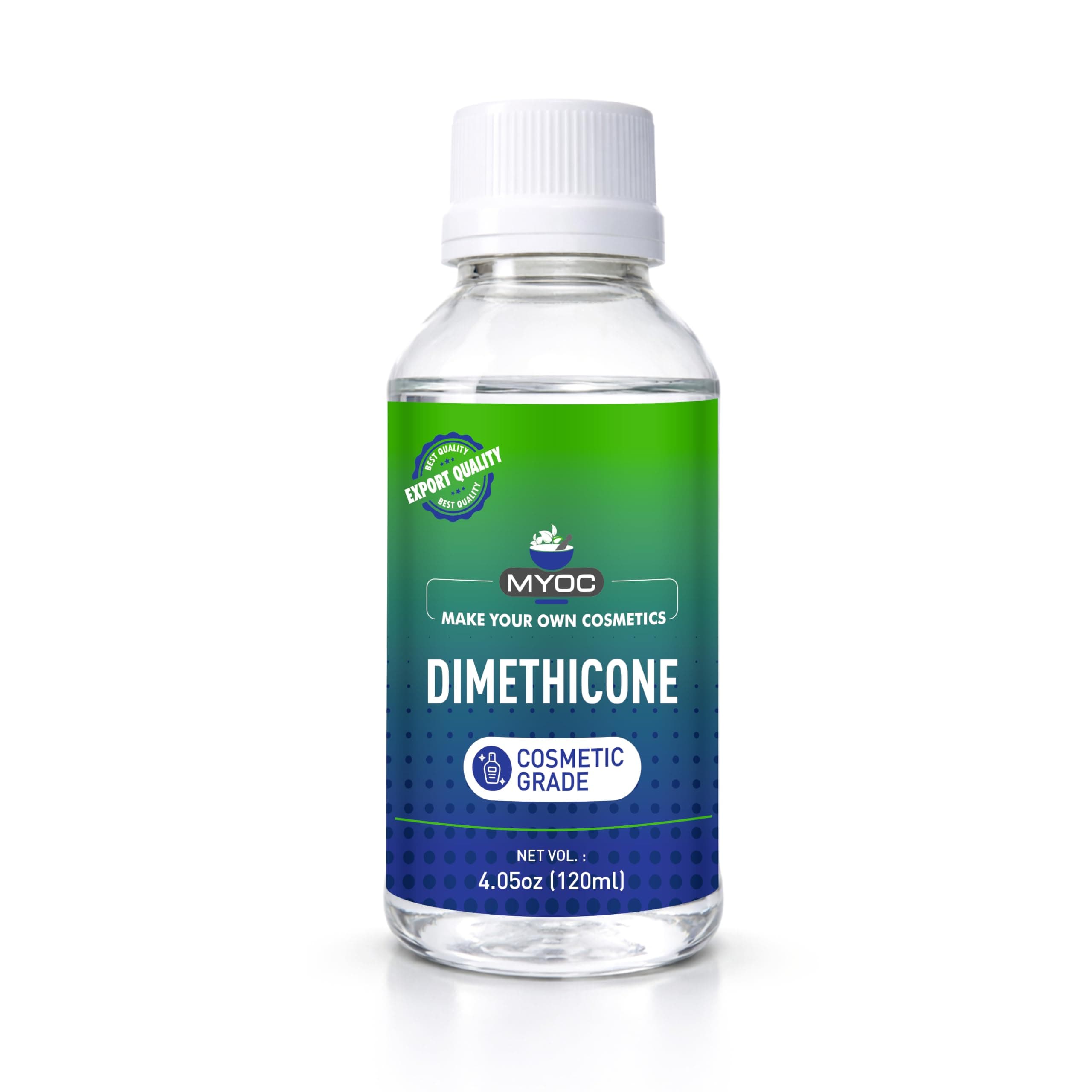 Dimethicone – Cosmetic Grade Silicone for DIY Skincare, Hair Serums, and Makeup Formulations | 4 oz (120ml)