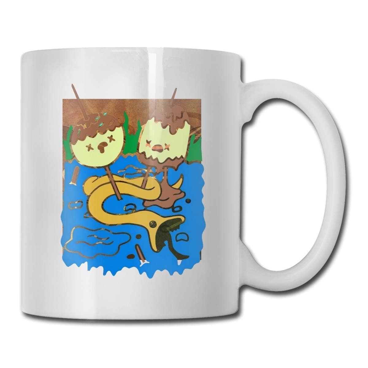 Princess Bubblegum Rock Adventure Time Coffee Mug Ceramic Cup 11 Oz Gift for Men Women Who Lov