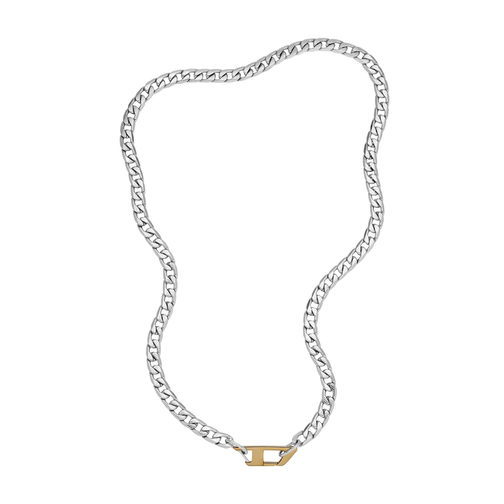 Diesel stainless steel chain necklace for men