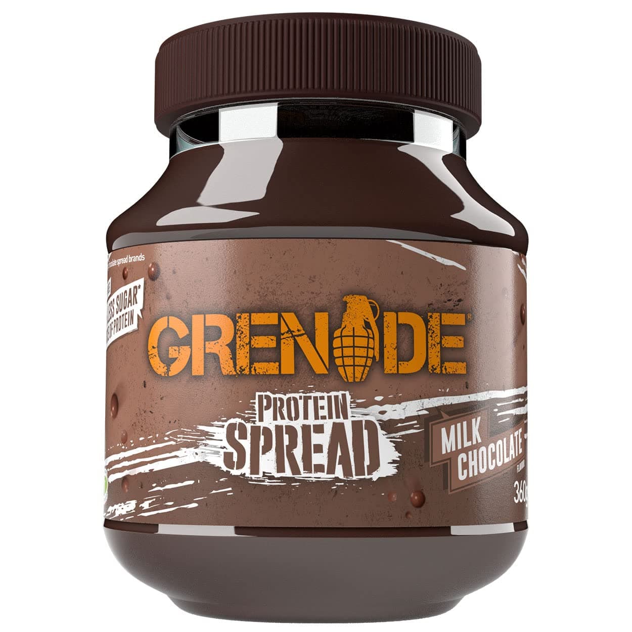 Grenade Milk Chocolate Protein Spread, 1 x 360 g Jar