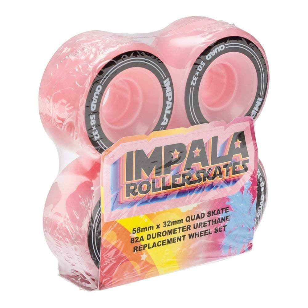 4 Pack Wheels - Pink
