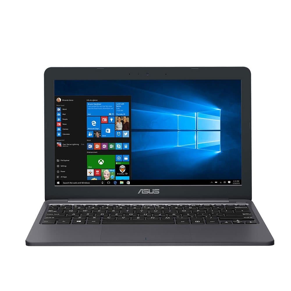 ASUS E203NA-FD026TS 11.6" Laptop Intel Celeron N3350, 2GB RAM 32GB eMMC, Windows 10 - Grey - 90NB0EZ2-M00970