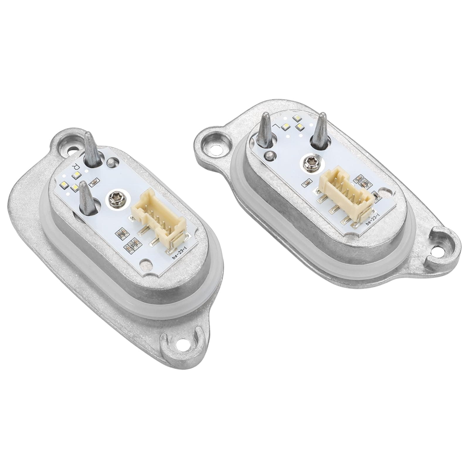 2Pcs DRL Headlight Ballast Module Control Unit Compatible with Audi A3 S3 2017-2021 Replacement for 90070222 8V0998473 8V0998474 90070223 Daytime Running Light Left & Right