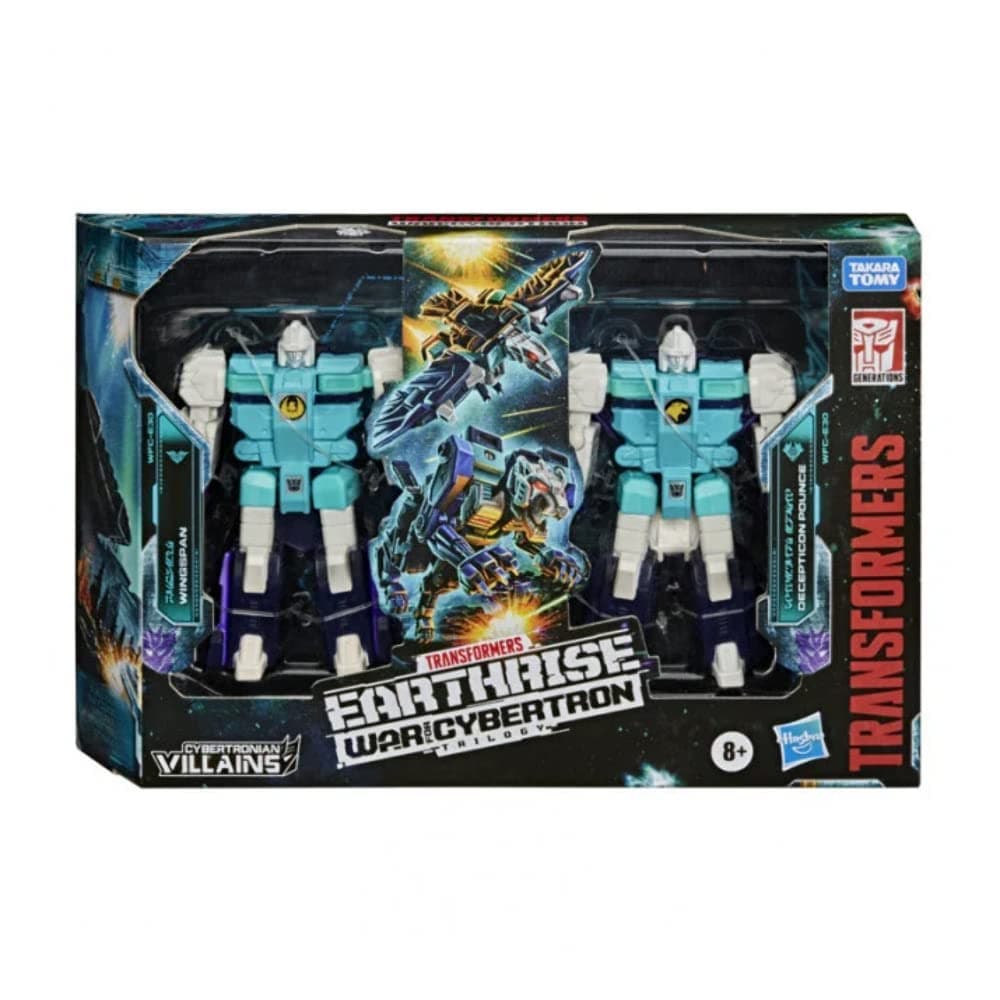 Generation War for Cybertron – 2 x Decepticon Clone Robots – 8.5 cm – Transformable 2-in-1 Toy