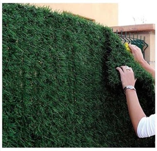 Artificial hedge for Balcony, Fence Roll 1.5 x 3 mt (4.5 m2) Fir Ultra Masking